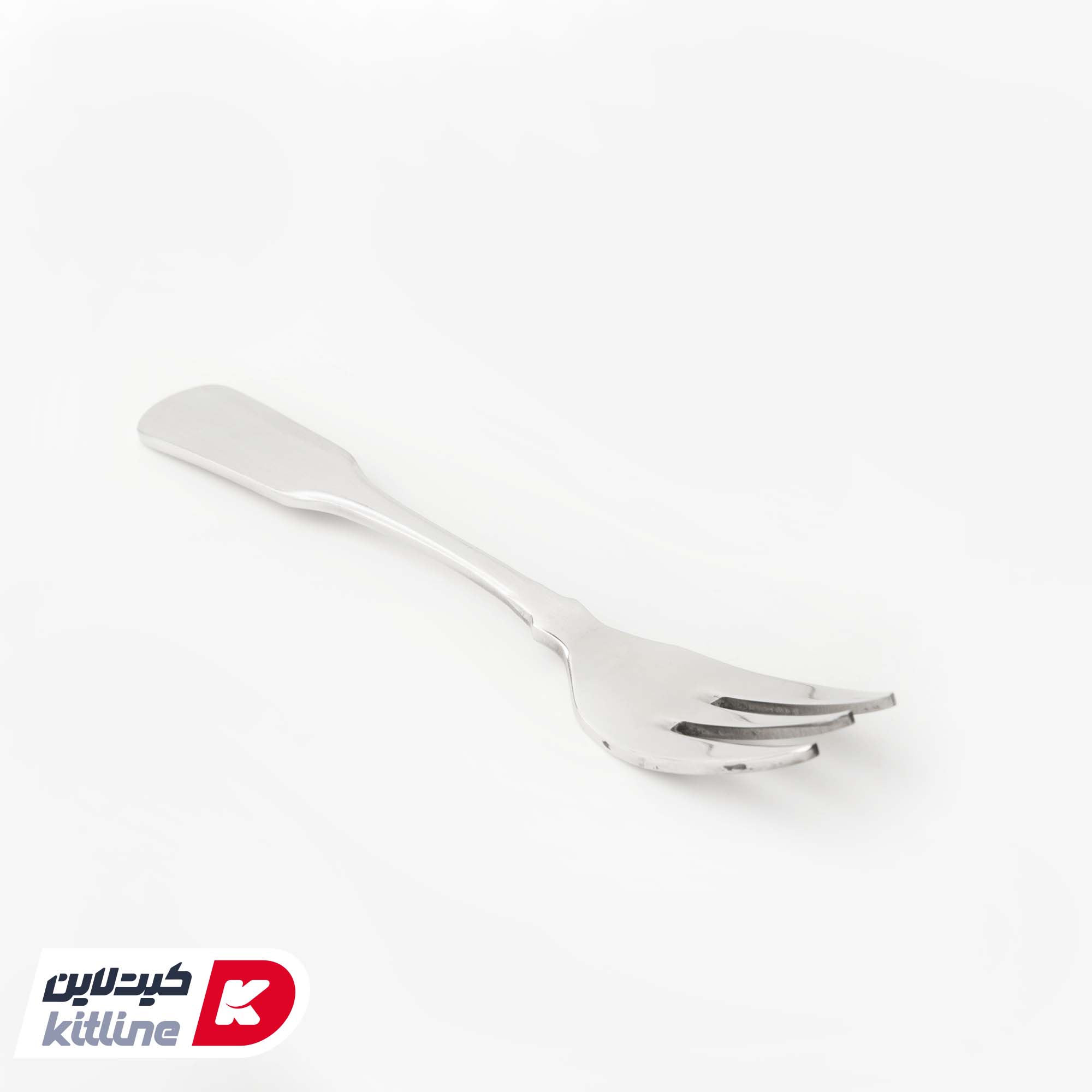 چنگال دسر خوری صنایع استیل مدل برشیا مات - تصویر 3