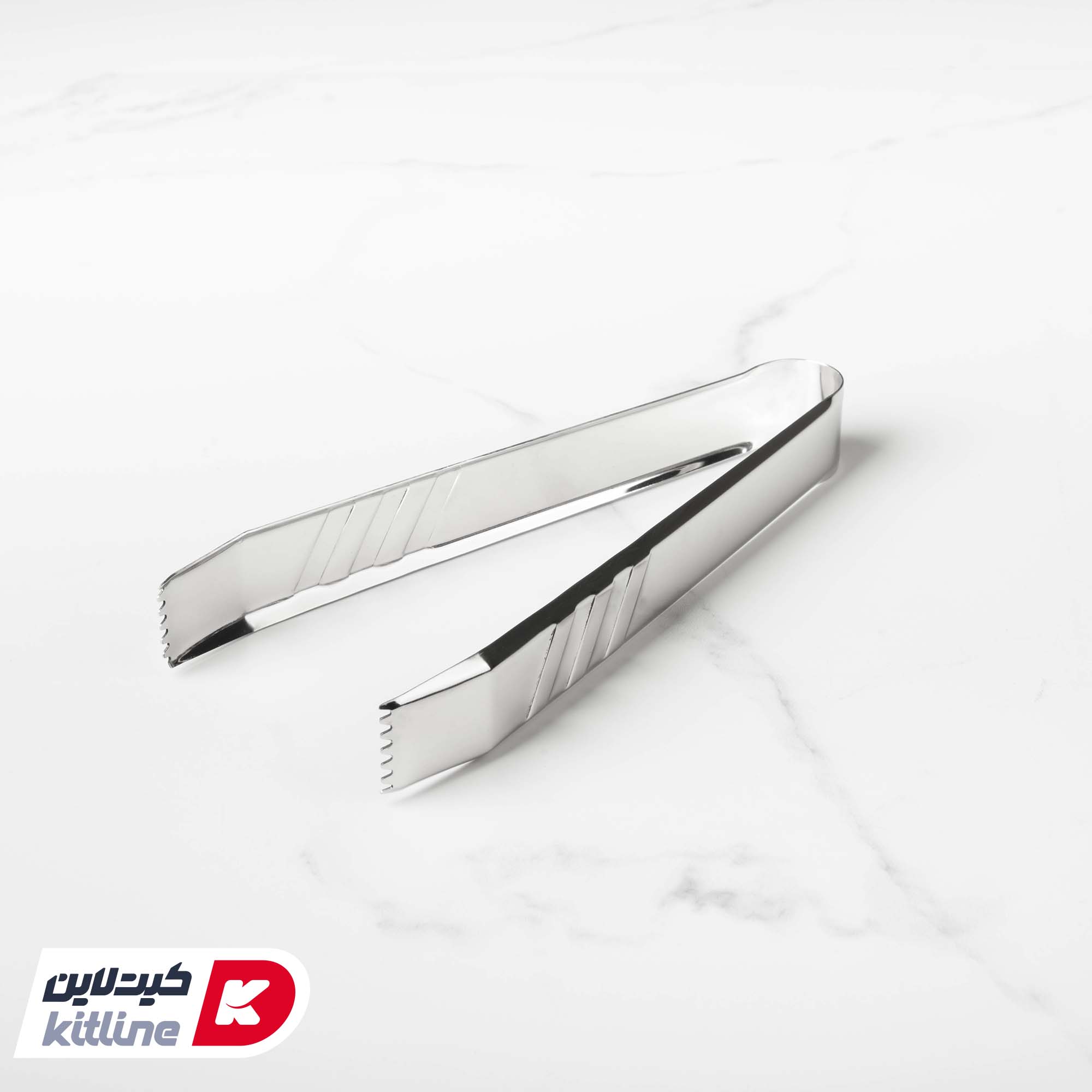 انبر یخ استیل ۲۰ سانتیمتری