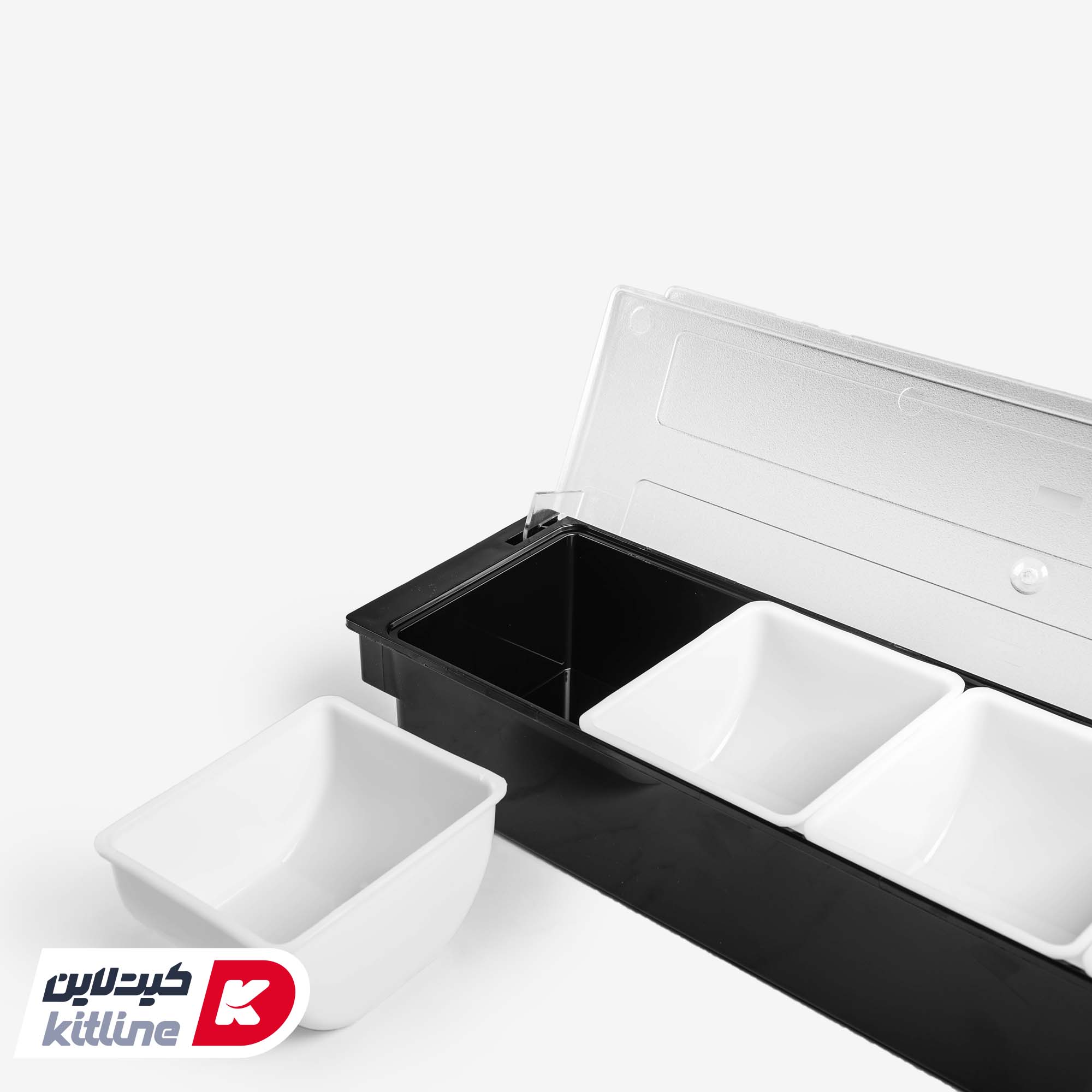 گارنیش باکس ۴ خانه پلاستیکی ۱۵/۵×۴۹ سانتیمتری - تصویر 3