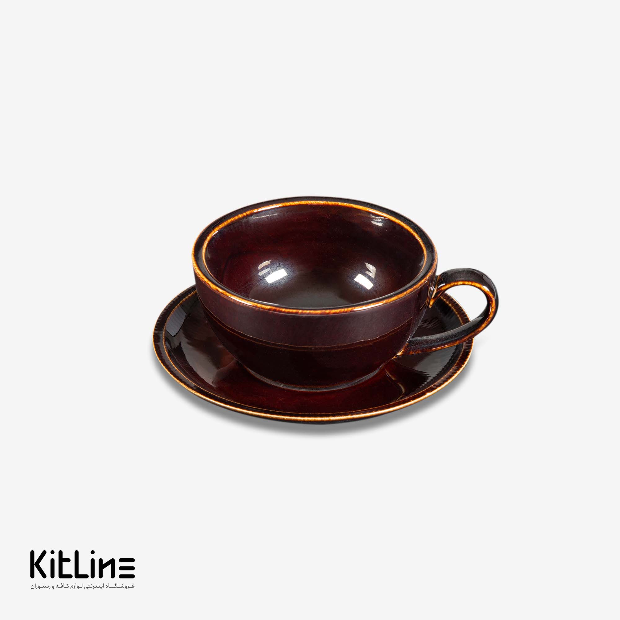 فنجان و نعلبکی استون ور ۱۸۰ میلیلیتری کوبانو پلاس سوژیلیت (ست ۶ عددی)