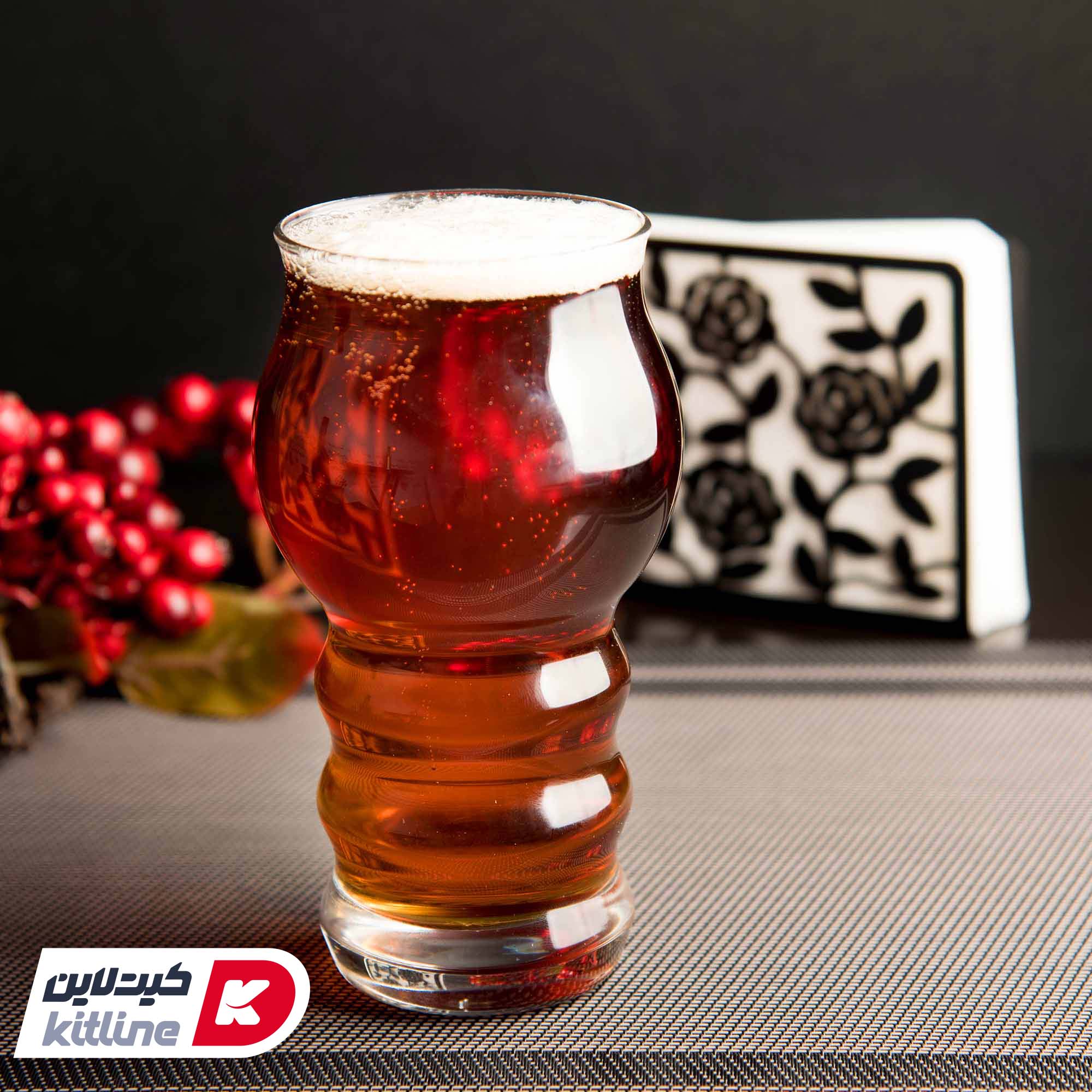 لیوان شیشه ای ۴۳۵ میلیلیتری پاشاباغچه (ست ۴ عددی) - تصویر 3