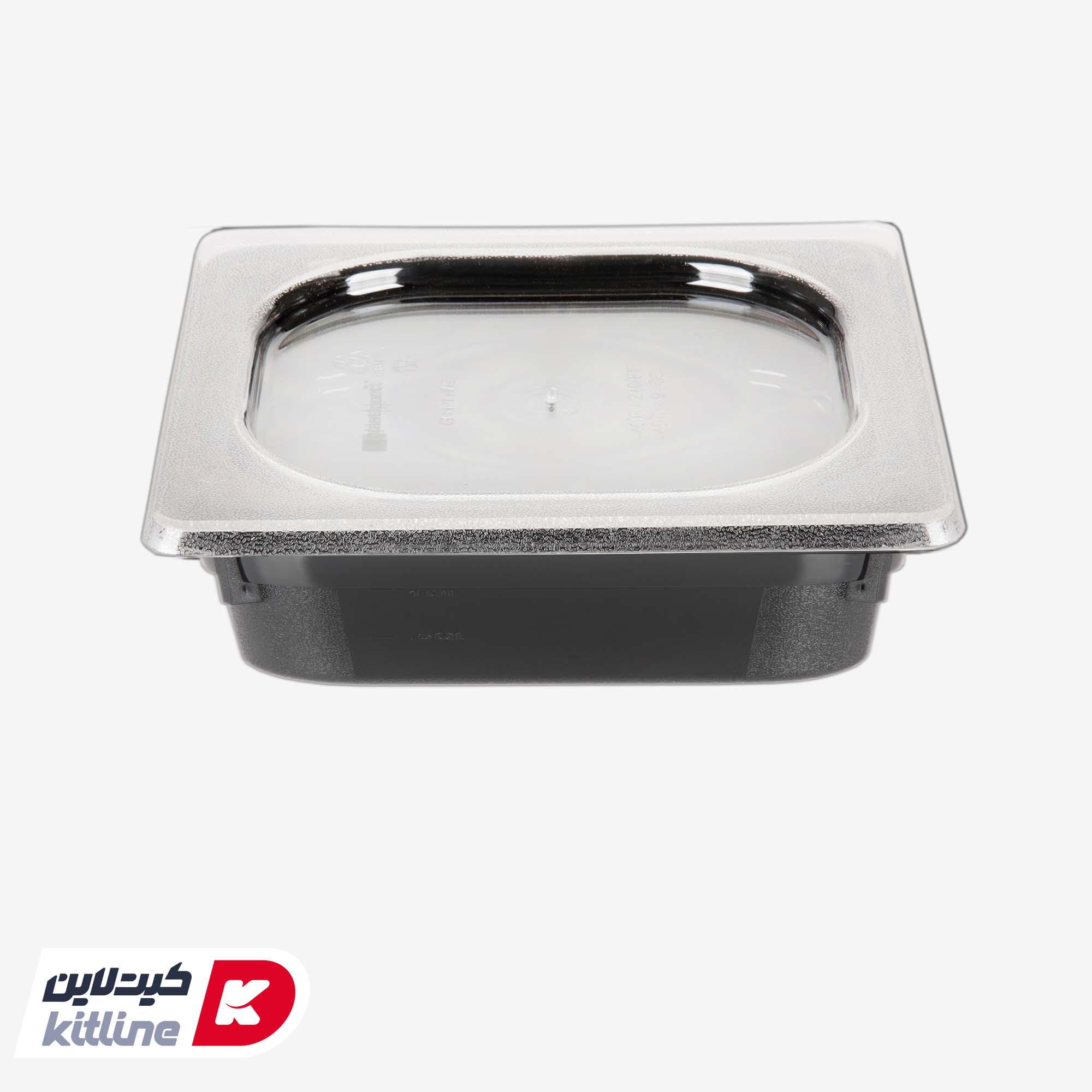 بن ماری ۱/۶ پلی کربنات عمق ۶/۵ مشکی به همراه در