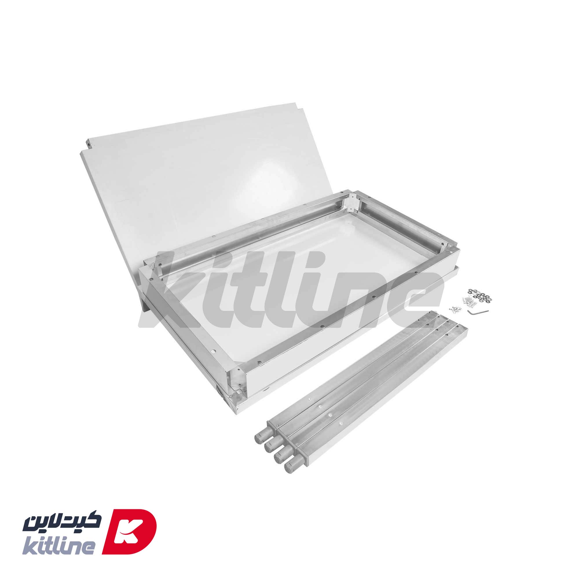 ميز کار پرتابل با پشتی و کف ورق Kitchentech - تصویر 3