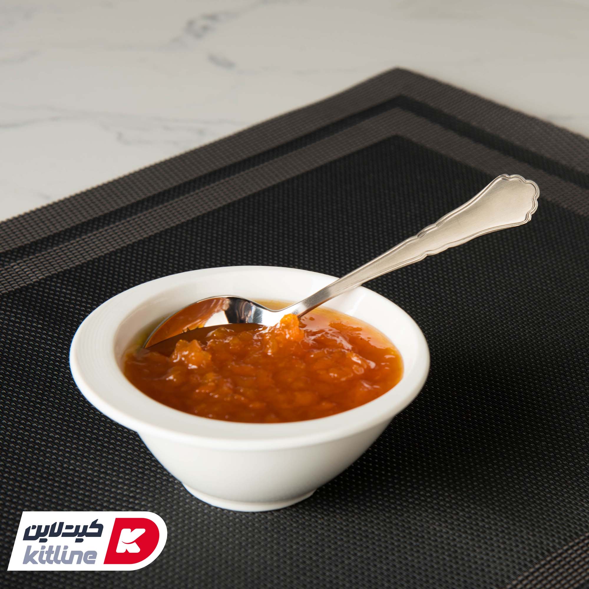 قاشق مربا خوری صنایع استیل مدل رویال مات - تصویر 5