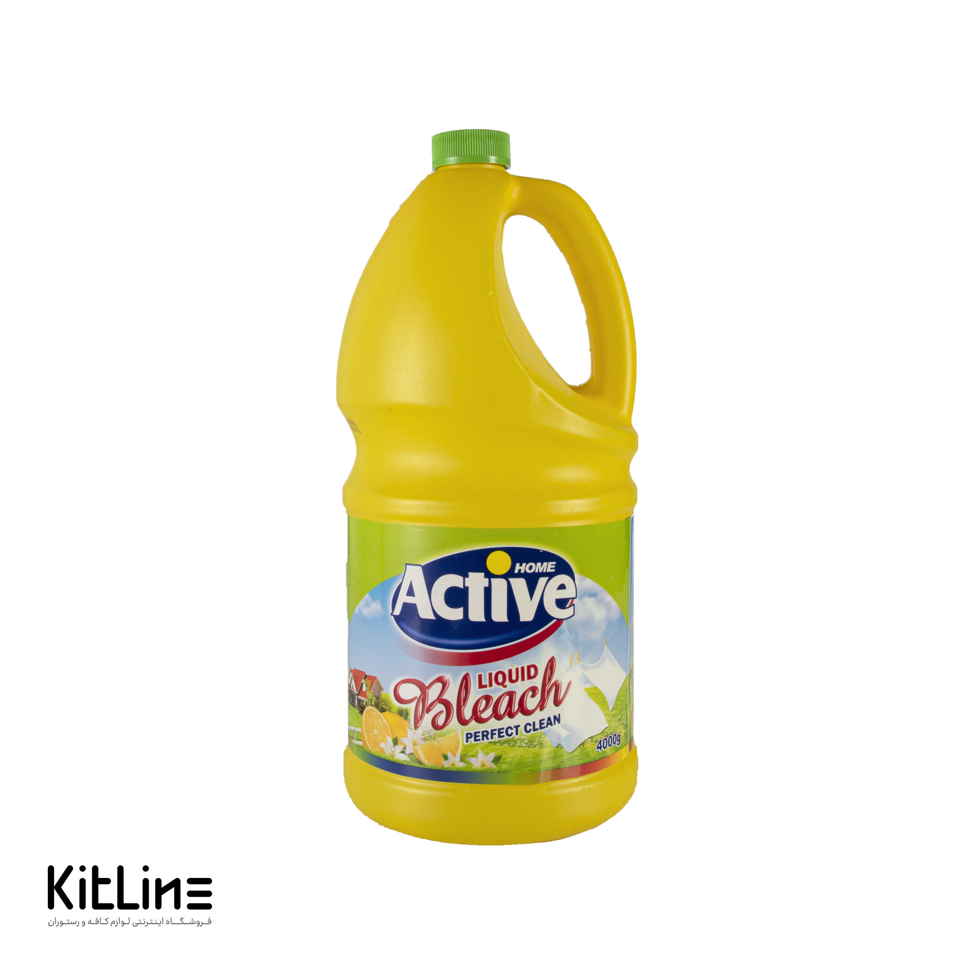 مایع سفید کننده معطر اکتیو (۴ کیلوگرمی) زرد