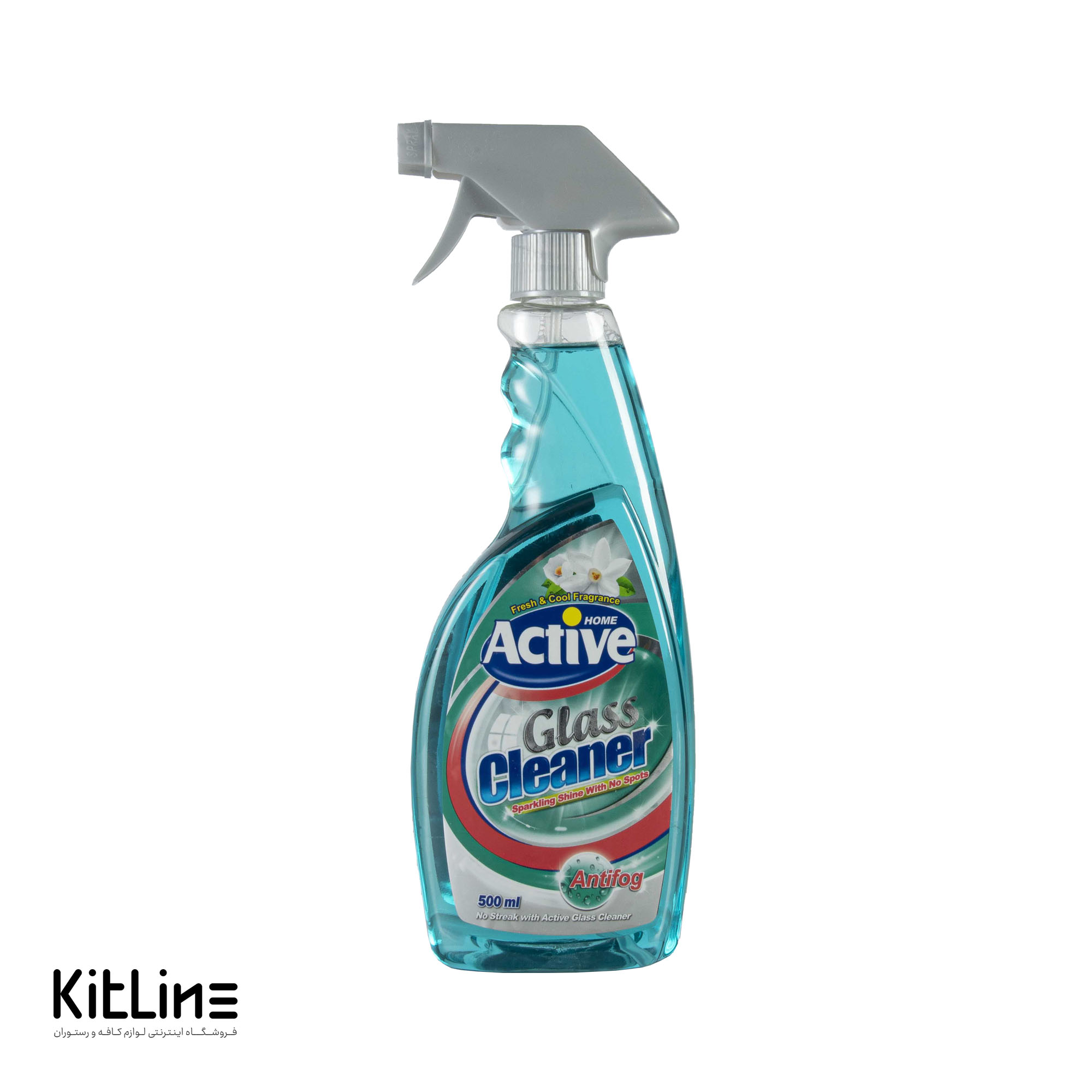 شیشه پاک کن ضد بخار آبی اکتیو (۵۰۰ میلی‌لیتری)
