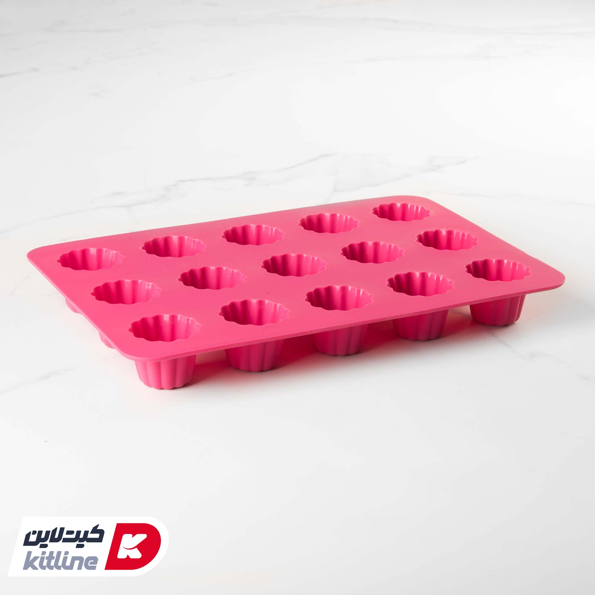 قالب دسر ۱۵ خانه سیلیکونی