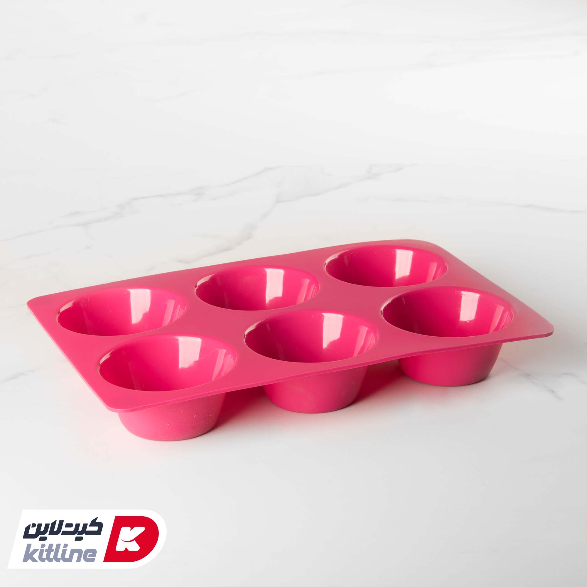 قالب دسر ۶ خانه سیلیکونی