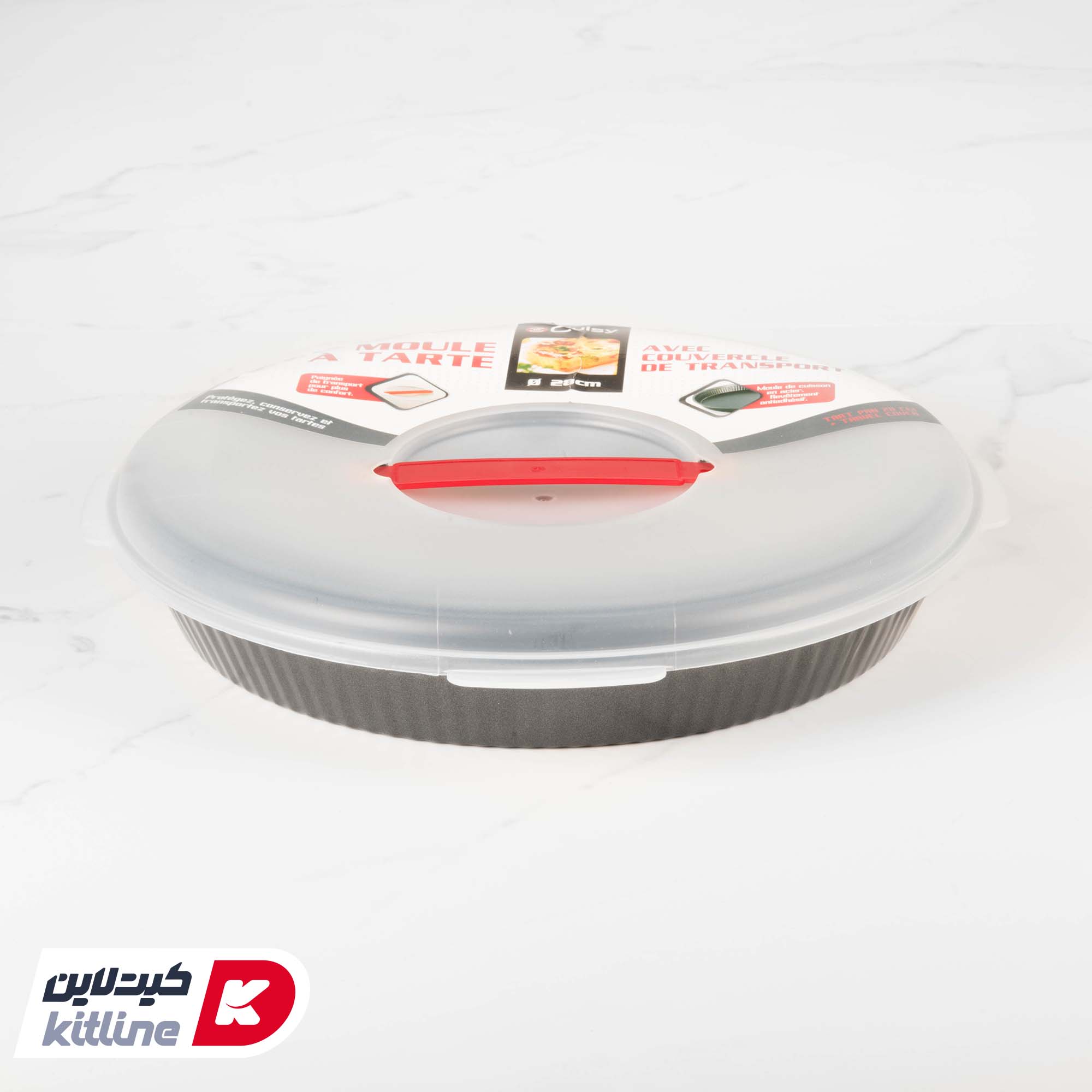 قالب تارت ۲۷.۵ سانتیمتری فلزی