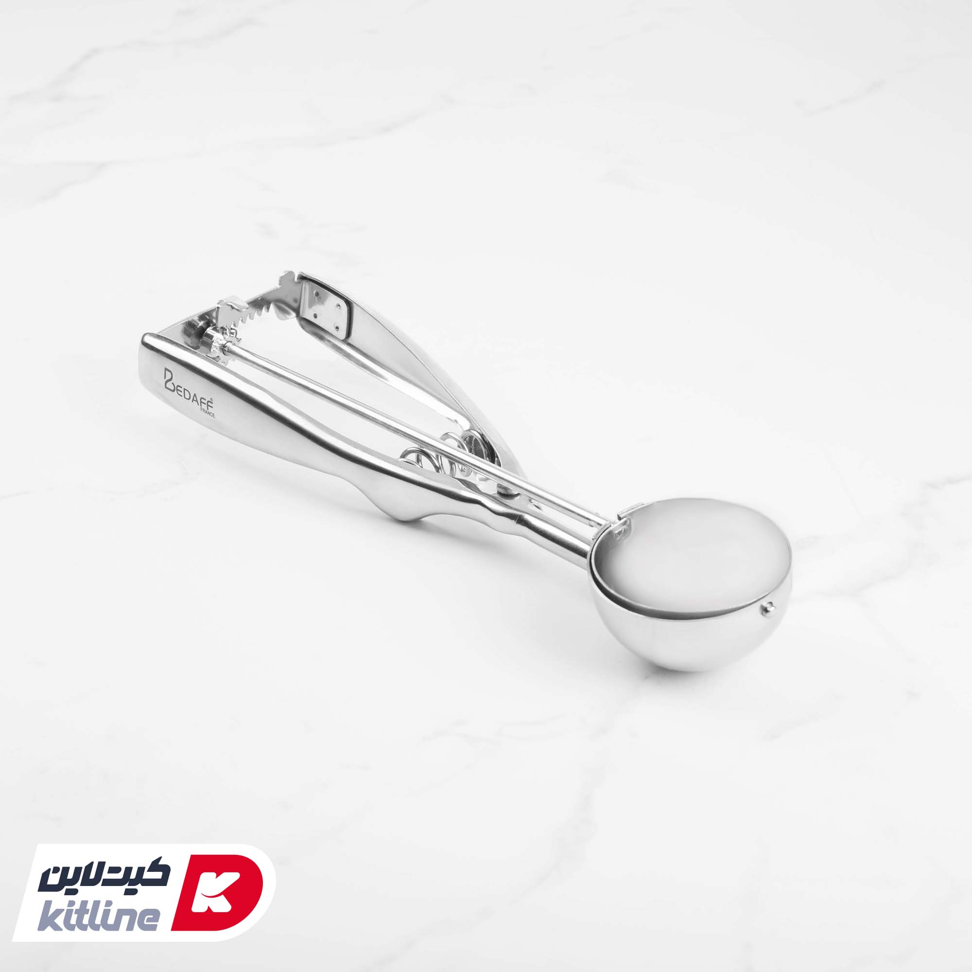 اسکوپ بستنی استیل فنر دار ۲۱.۵ سانتیمتری