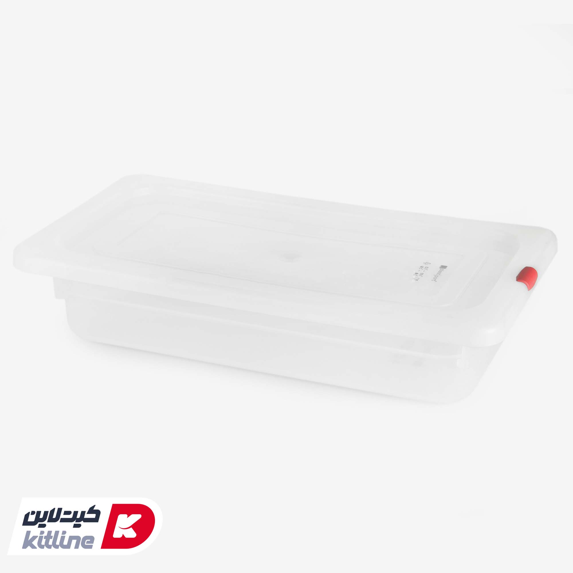 بن ماری ۱/۴ پلی پروپیلن عمق ۶/۵ سفید به همراه درب