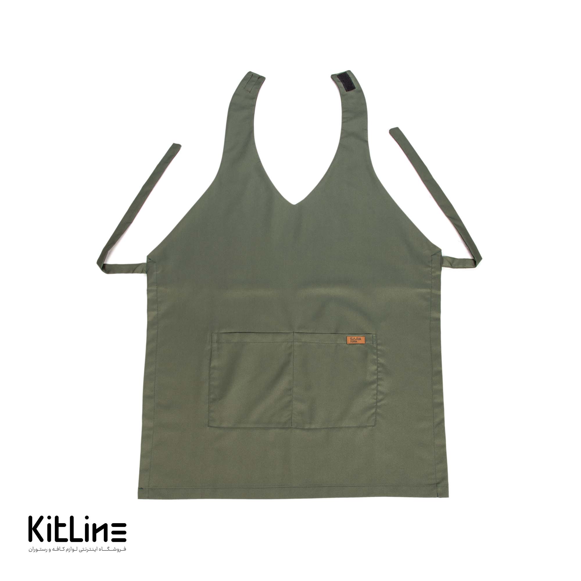 پيشبند يقه هفت زیتونی - تصویر 3