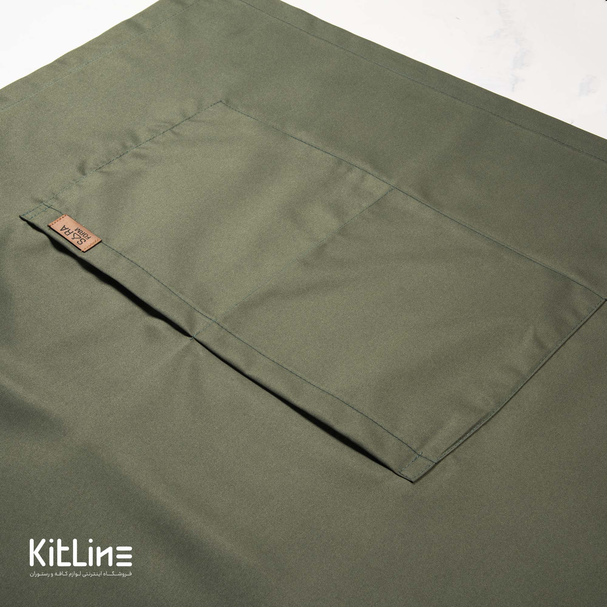 پيشبند يقه هفت زیتونی - تصویر 4