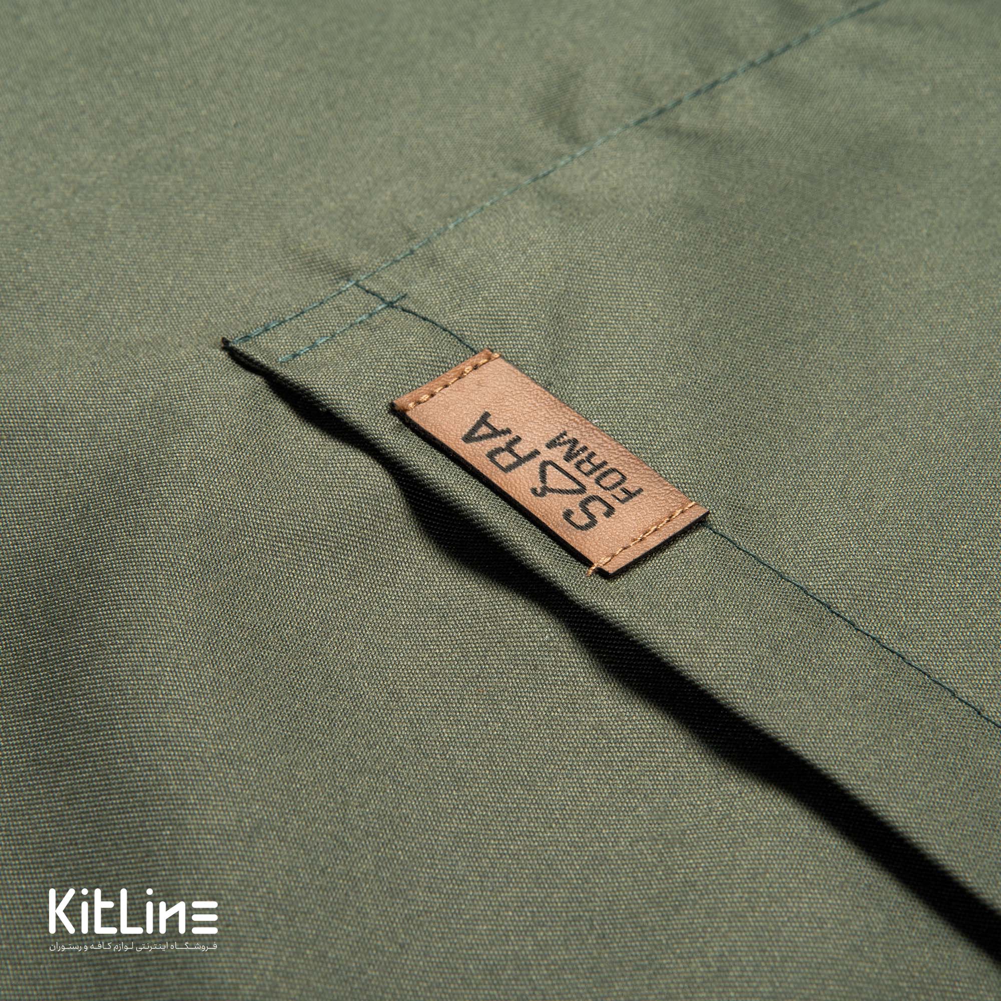 پيشبند يقه هفت زیتونی - تصویر 6