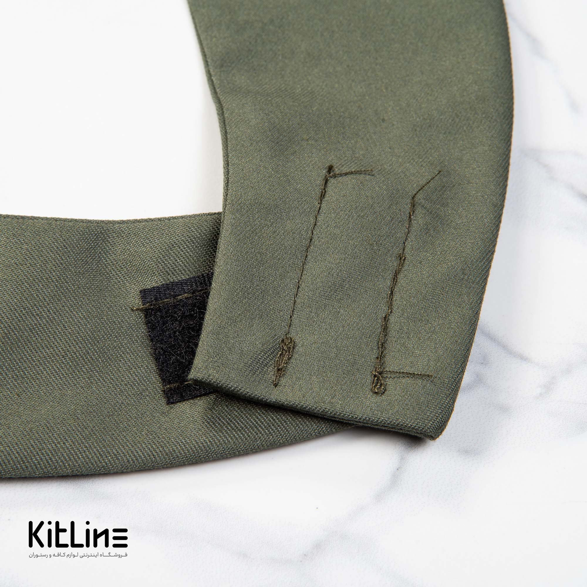 پيشبند يقه هفت زیتونی - تصویر 7