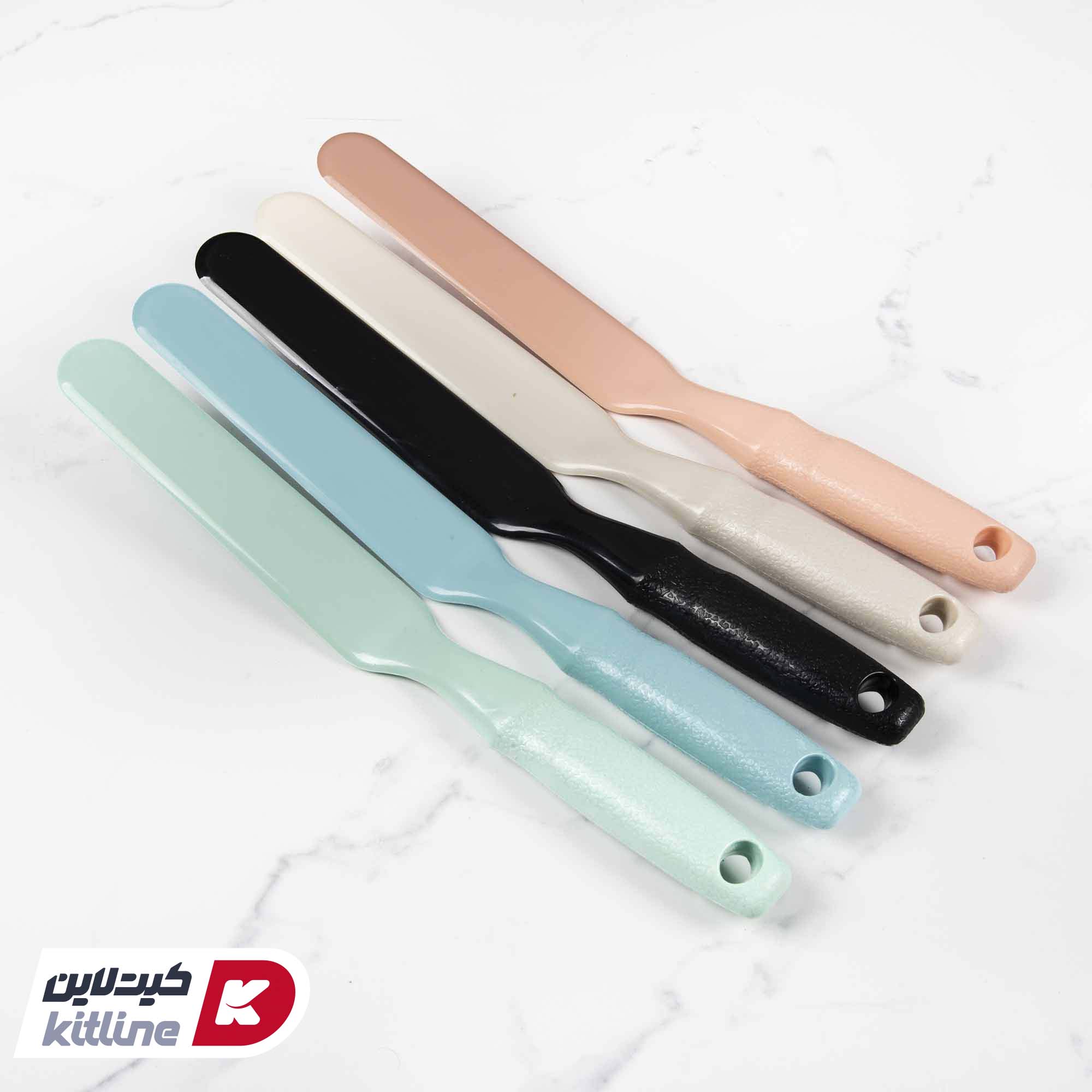 اسپاچولا پالت خم ۲۰ سانتیمتری پلاستیکی - تصویر 6