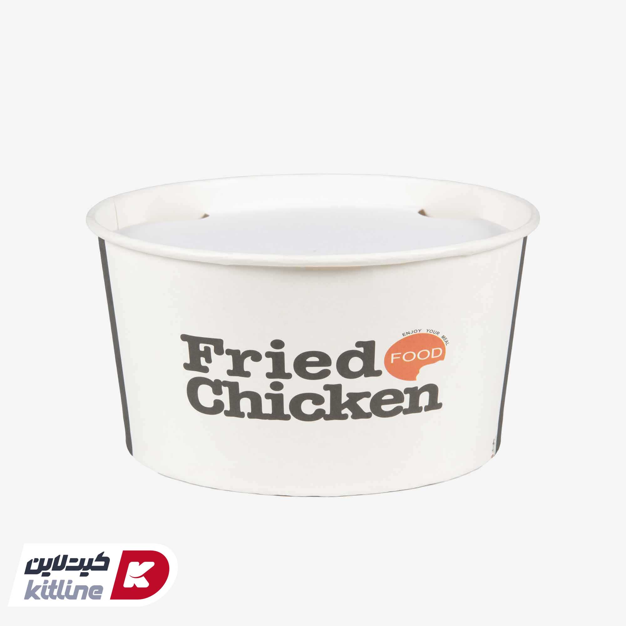 سطل سوخاری یکبار مصرف کاغذی ۲ لیتری همراه درب (کارتن ۳۰۰ عددی) - تصویر 3