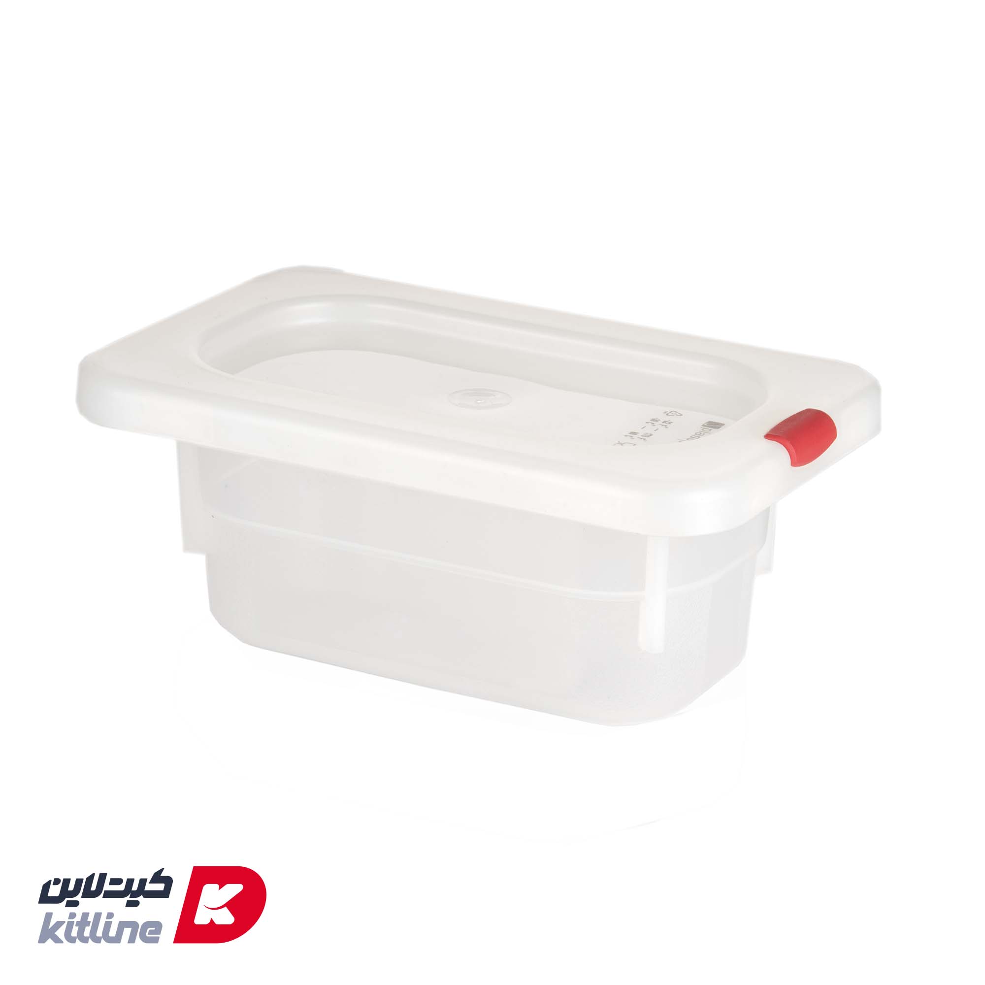 بن ماری ۱/۹ پلی پروپیلن عمق ۶/۵ سفید به همراه درب