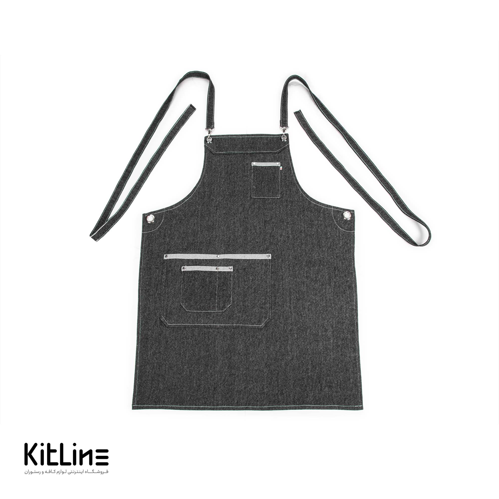 پیشبند جین ۴ جیب کیوان - تصویر 3