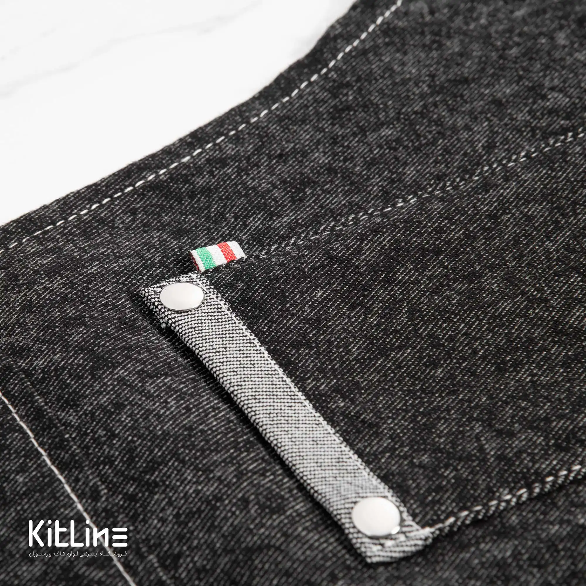 پیشبند جین ۴ جیب کیوان - تصویر 5