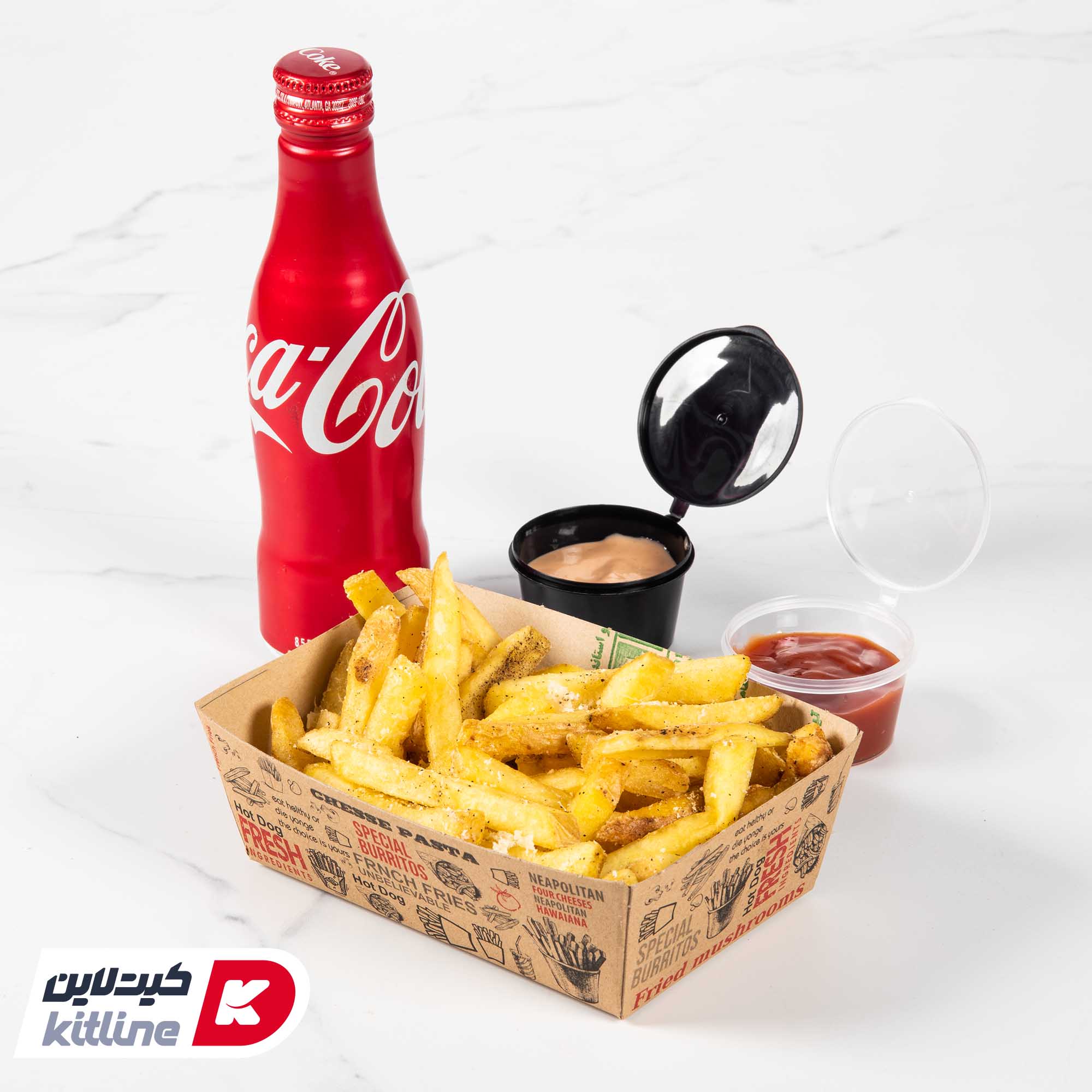 ظرف سیب زمینی یکبار مصرف کاغذی کرافت ۱۰.۵×۱۵.۵ سانتیمتری (کارتن ۴۰۰ عددی) - تصویر 4