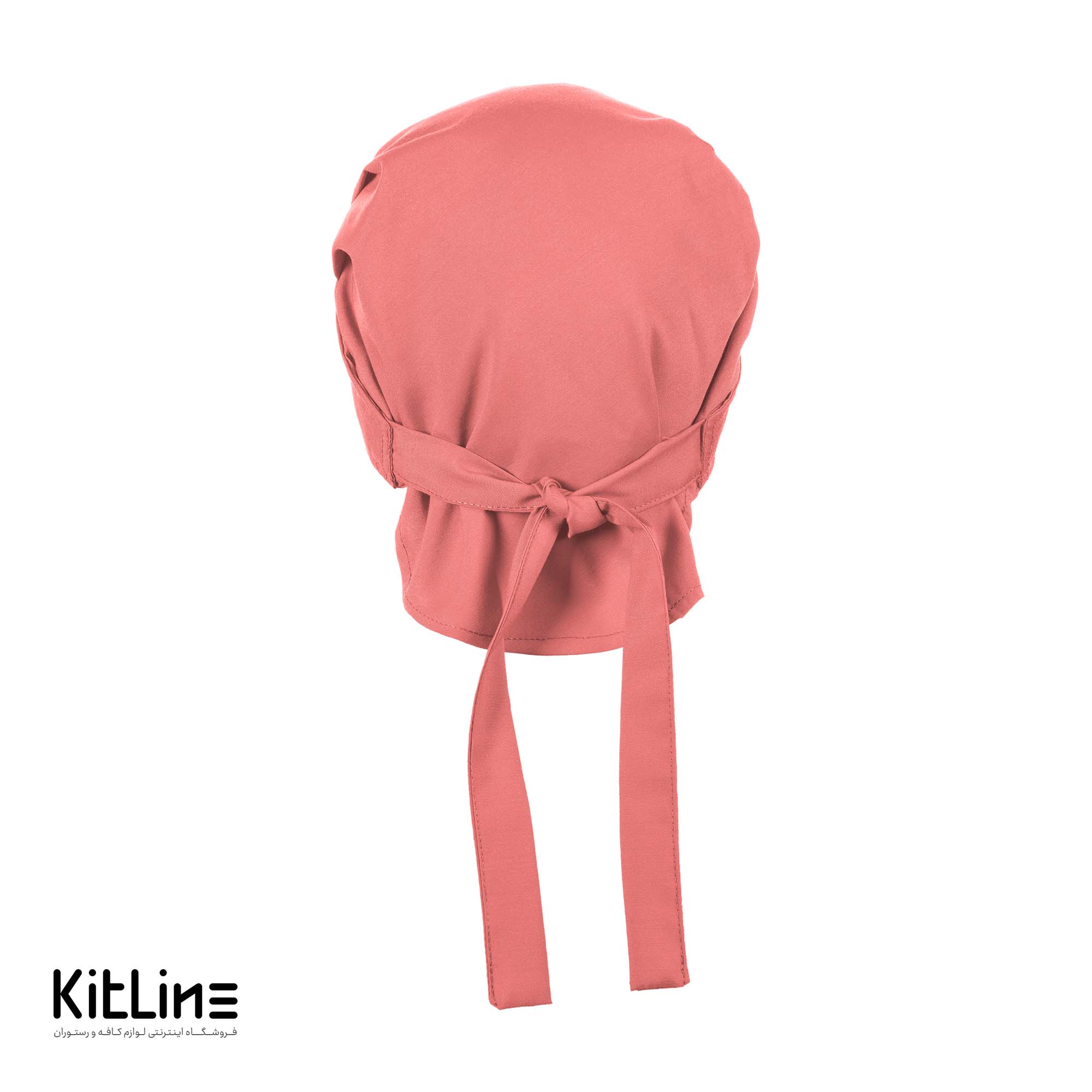 کلاه بانوان صورتی پشت بنددار