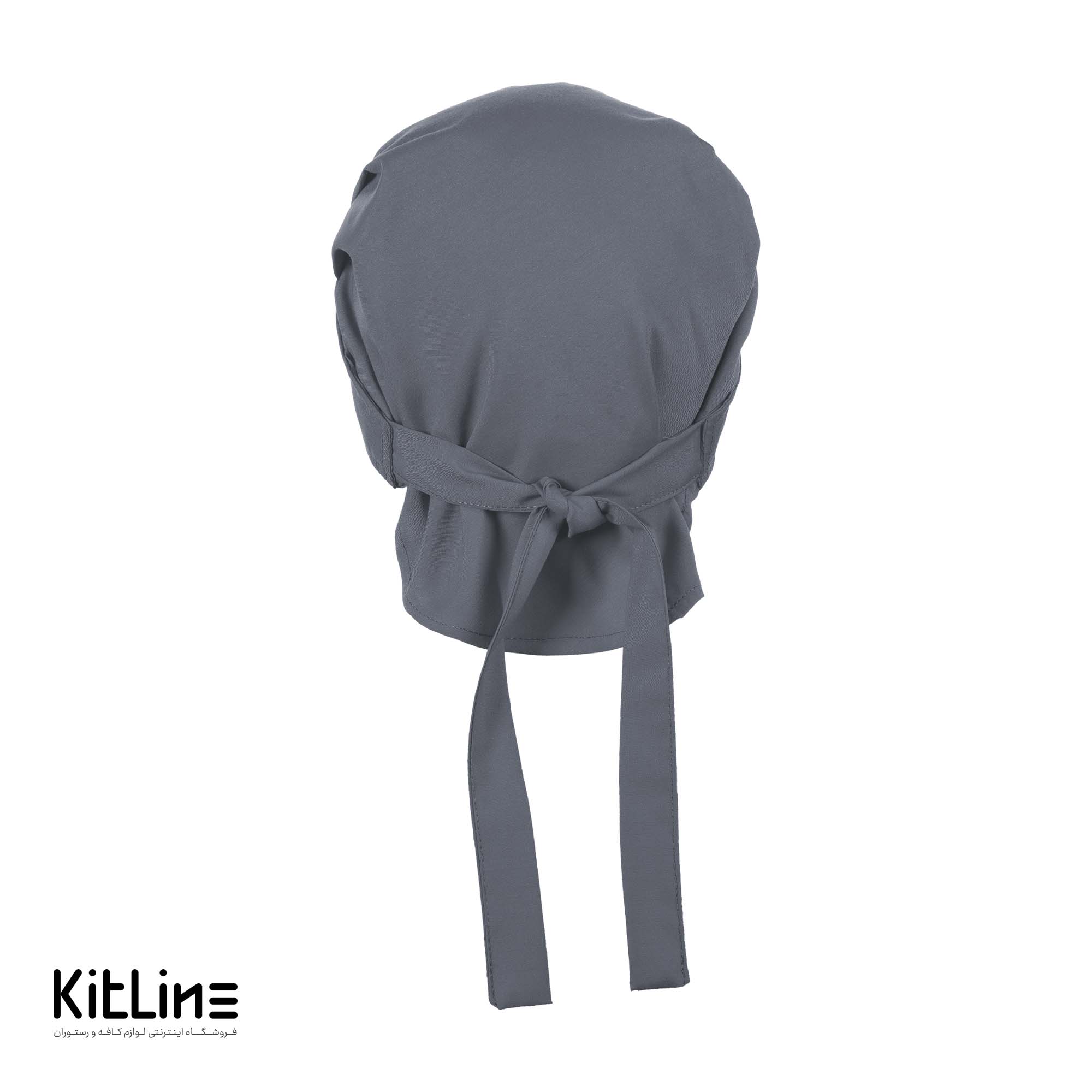 کلاه بانوان طوسی پشت بند دار فراز