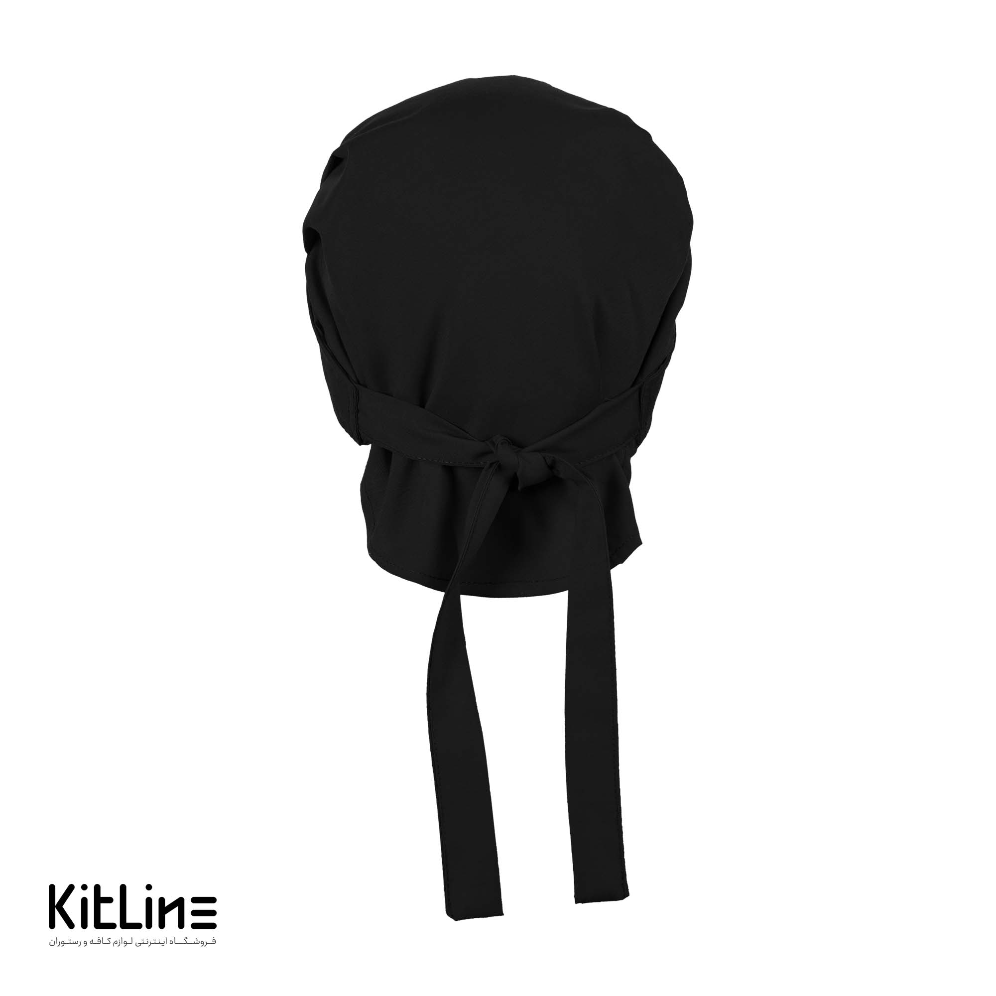 کلاه بانوان مشکی پشت بنددار