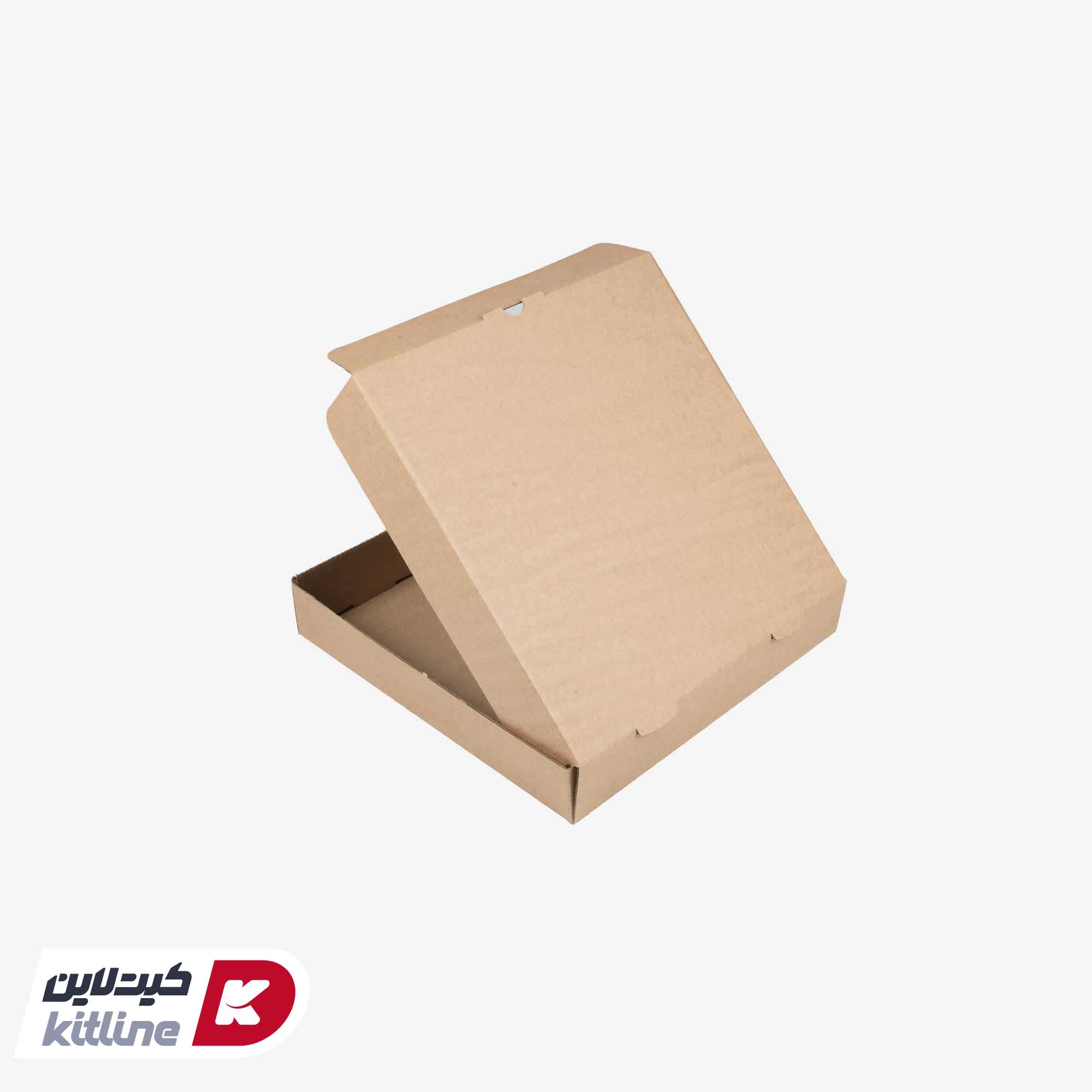 جعبه پیتزا کاغذی ایفلوت ۴۰ سانتیمتری (کارتن ۵۰ عددی) - تصویر 3
