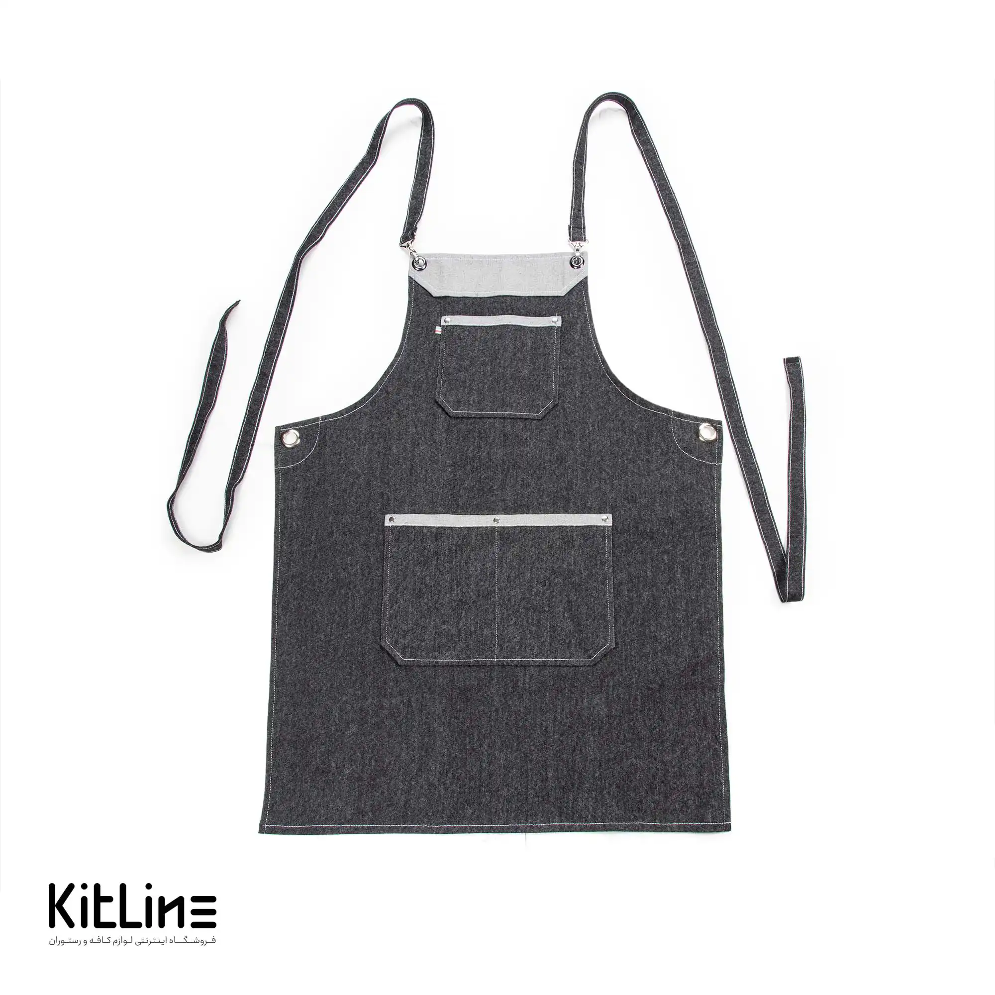 پیشبند جین ۳ جیب کیوان - تصویر 3