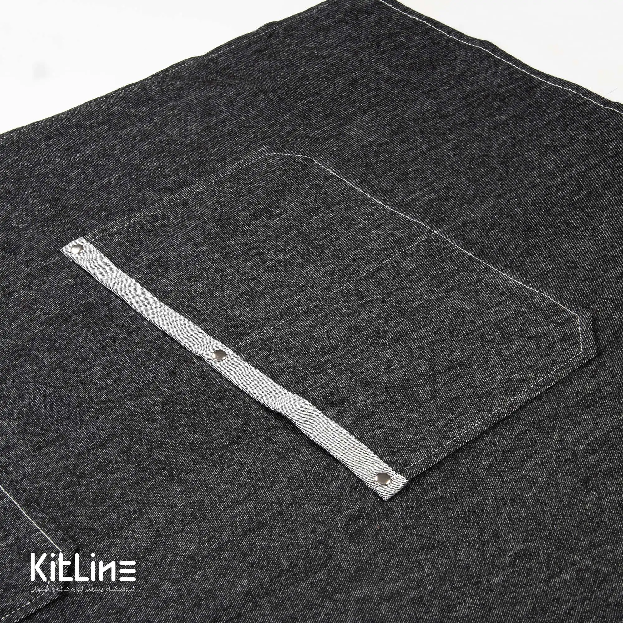 پیشبند جین ۳ جیب کیوان - تصویر 4