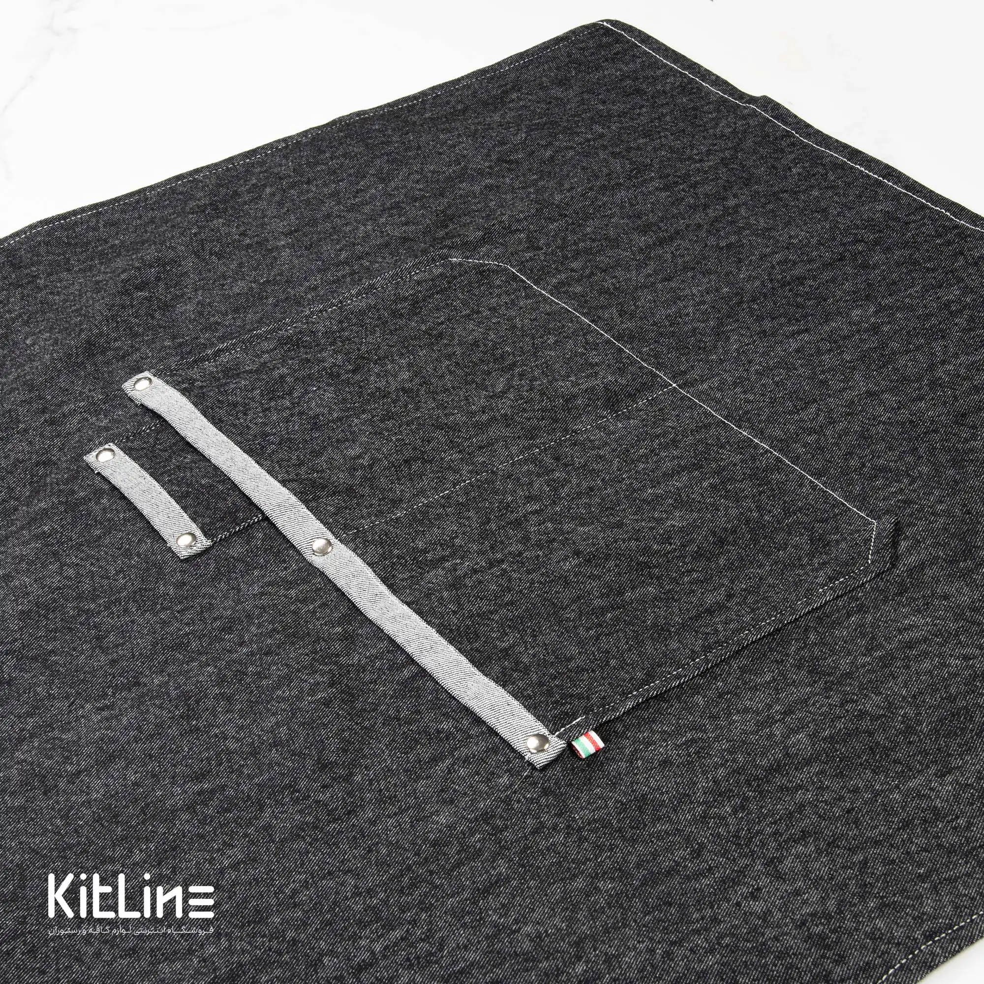 پیشبند جین ۳ جیب کیوان - تصویر 4