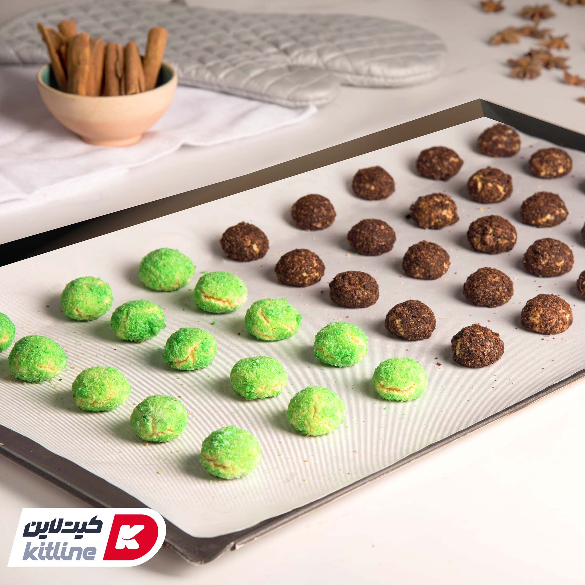 کاغذ شیرینی نسوز ۴۰×۵۰ سانتیمتری قابل شستشو - تصویر 5