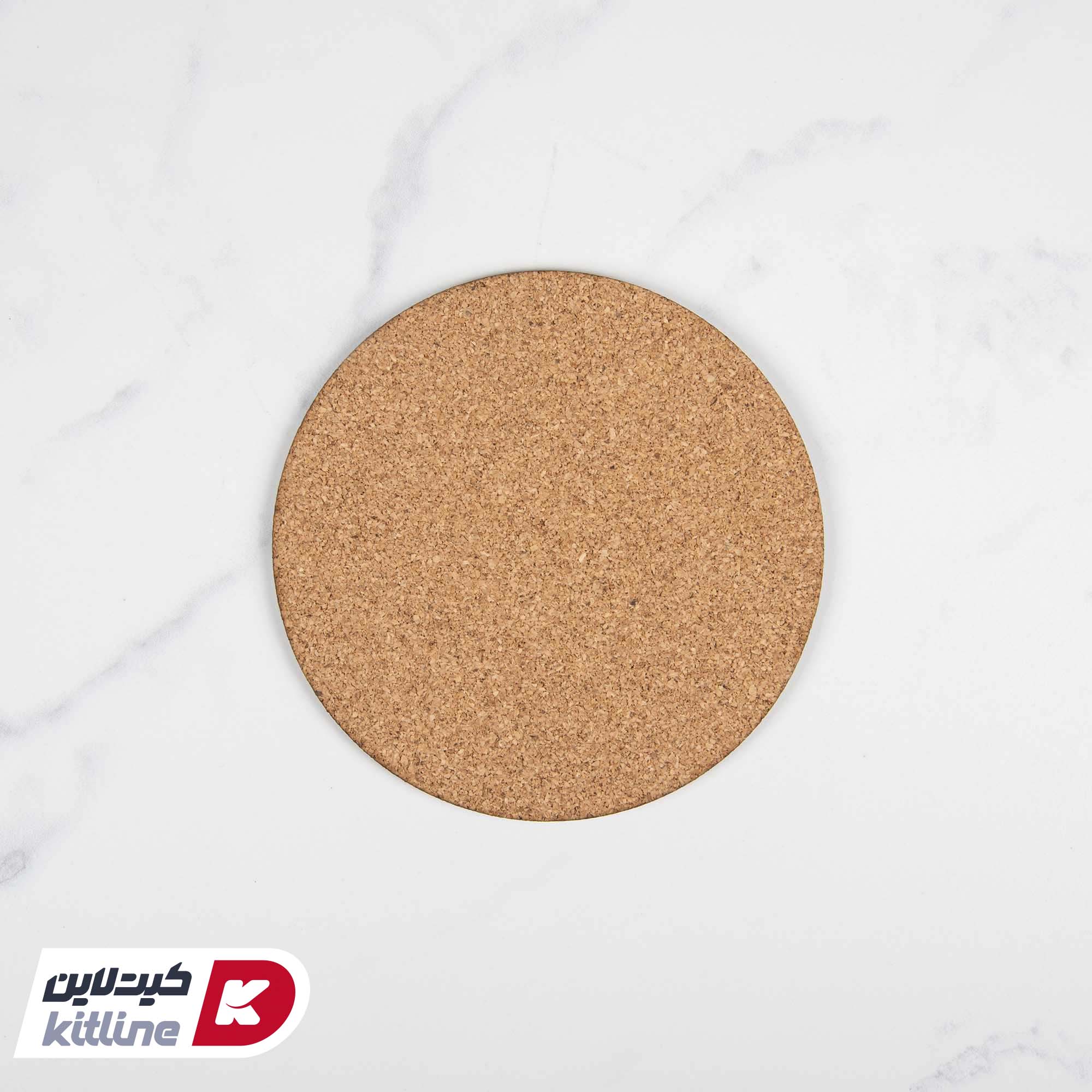 زیر لیوانی چوب پنبه ای ۱۰ سانتیمتری گرد (ست ۶ عددی)