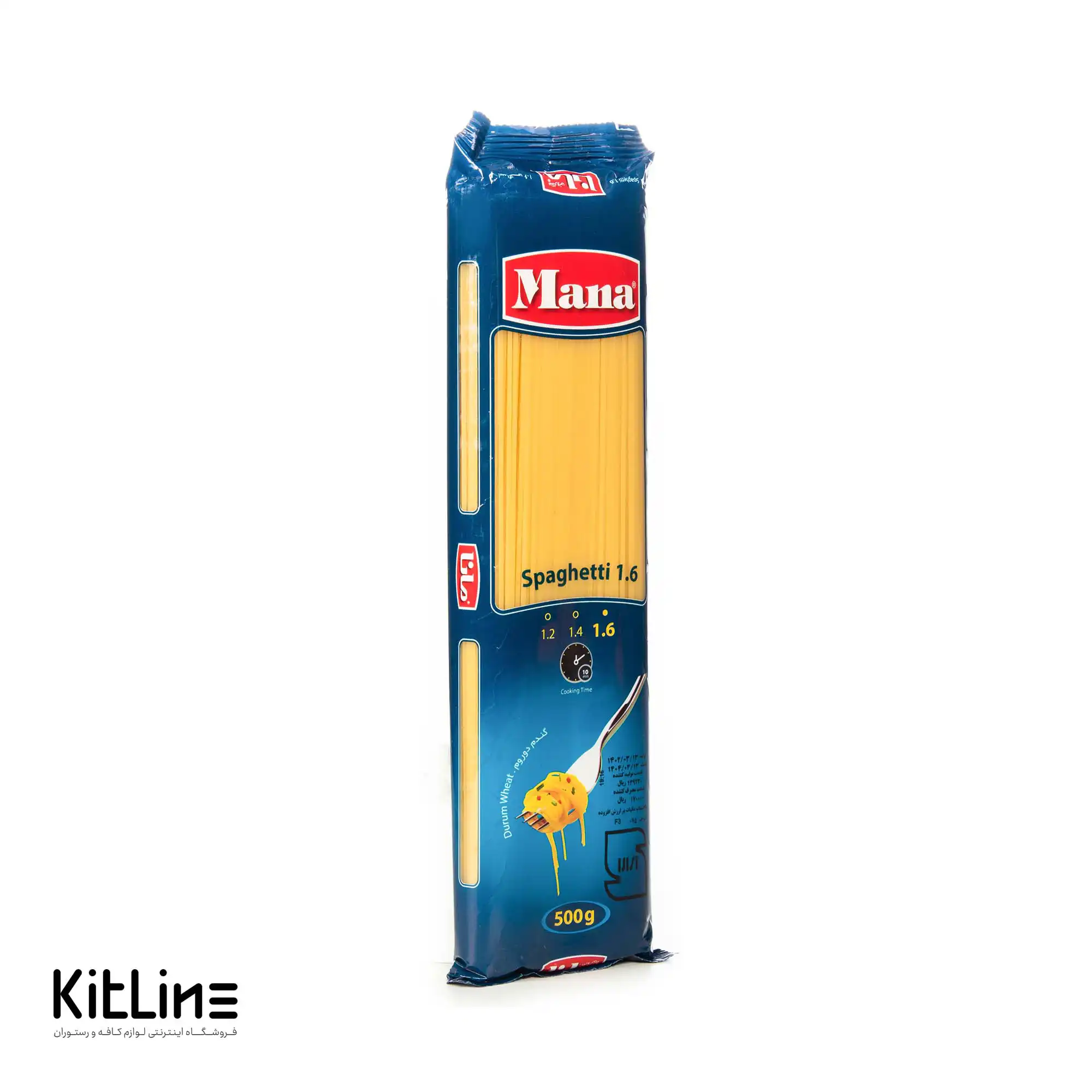 اسپاگتی قطر ۱.۶ مانا ۵۰۰ گرمی