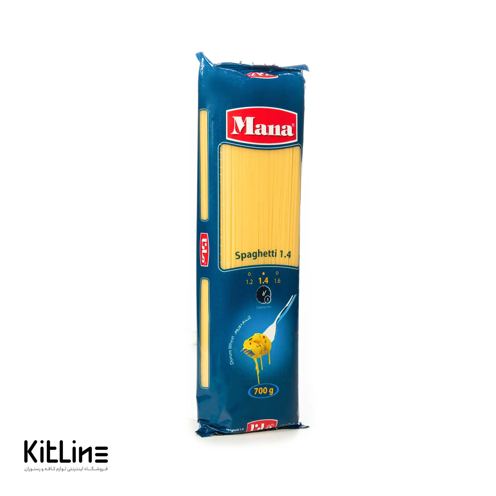 اسپاگتی قطر ۱.۴ مانا ۷۰۰ گرمی