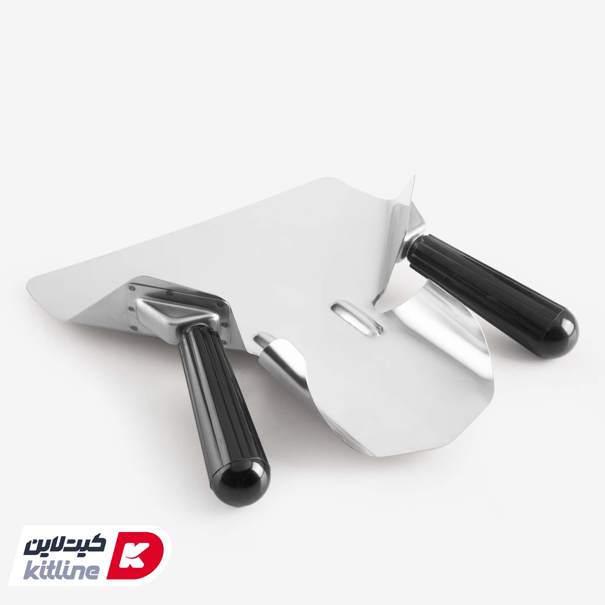 اسکوپ سیب زمینی دو دسته استیل