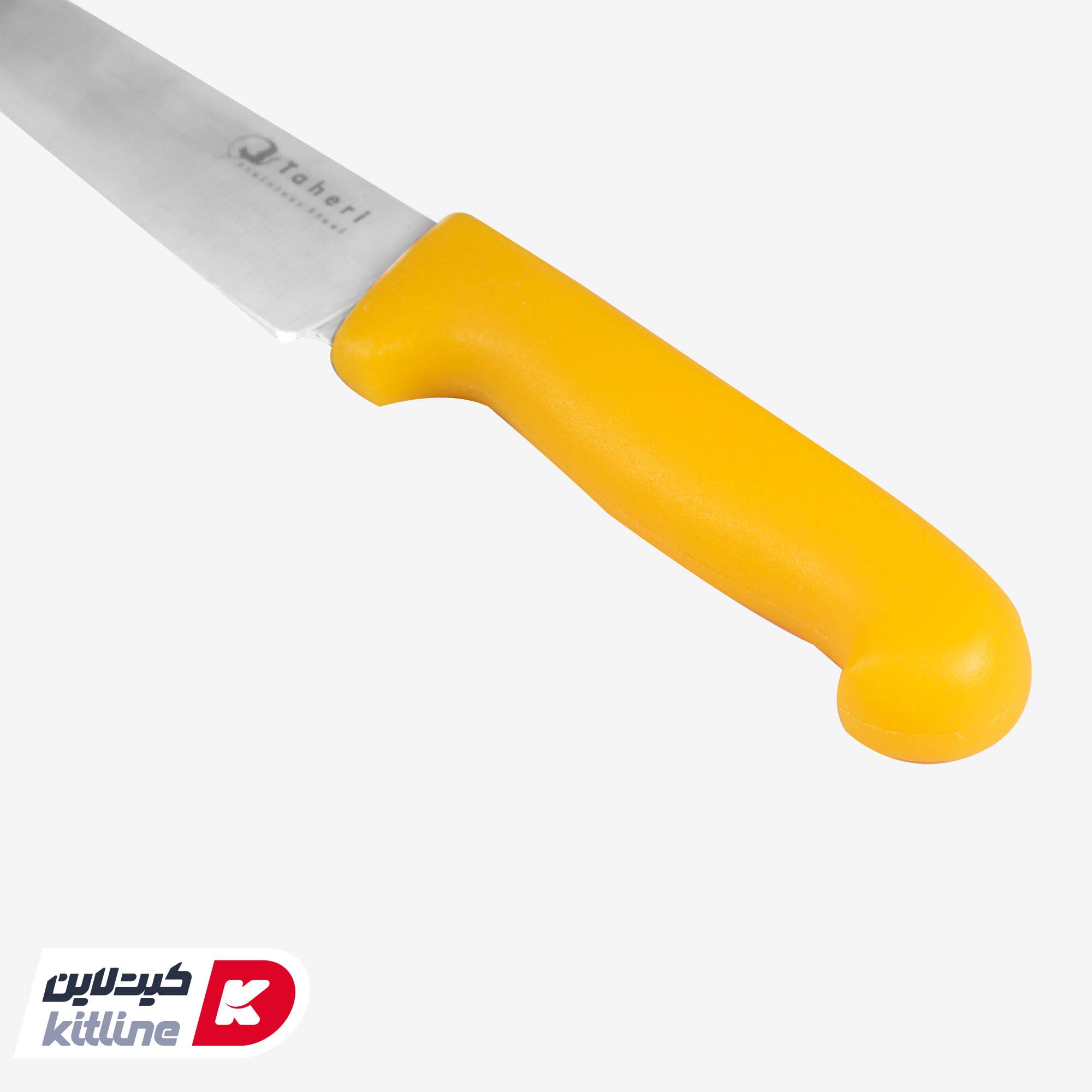 چاقو سرآشپز ۱۴.۵ سانتیمتری طاهری دسته زرد - تصویر 3