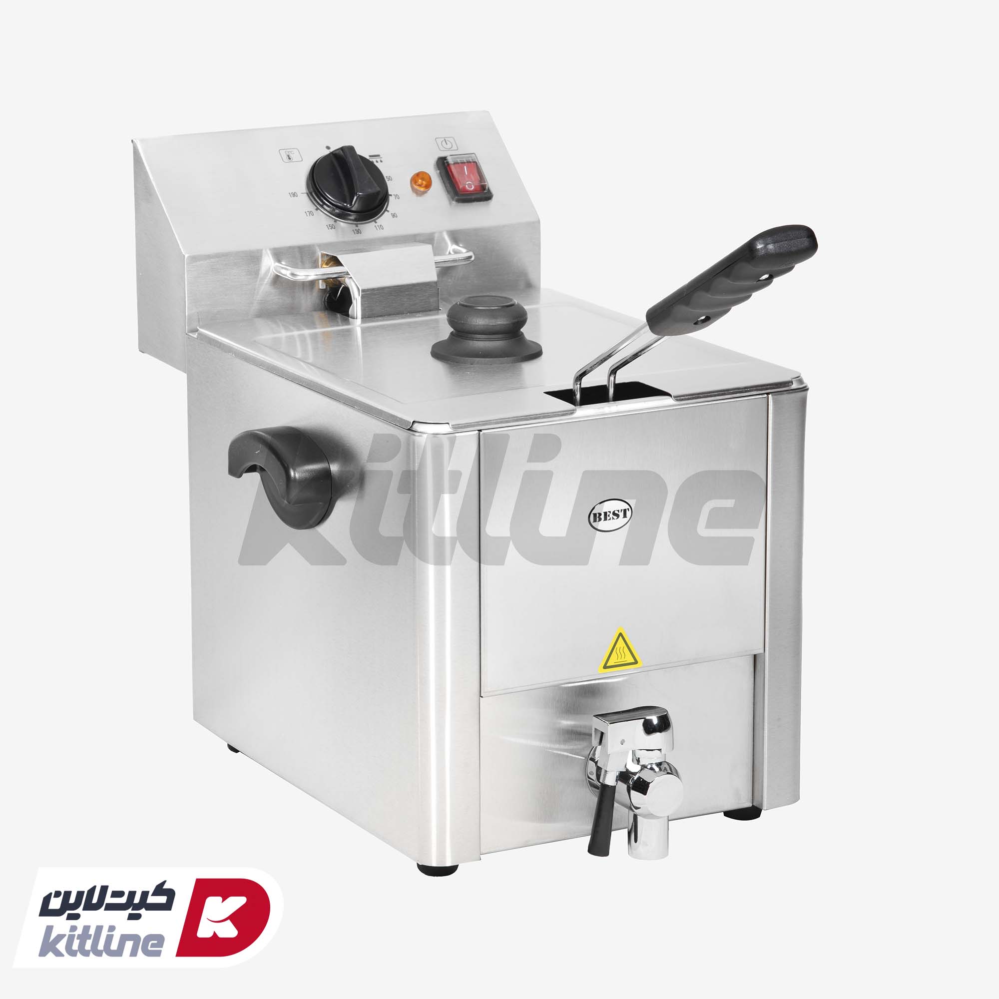 سرخ کن برقی رومیزی تک لگنه Best مدل HPF8