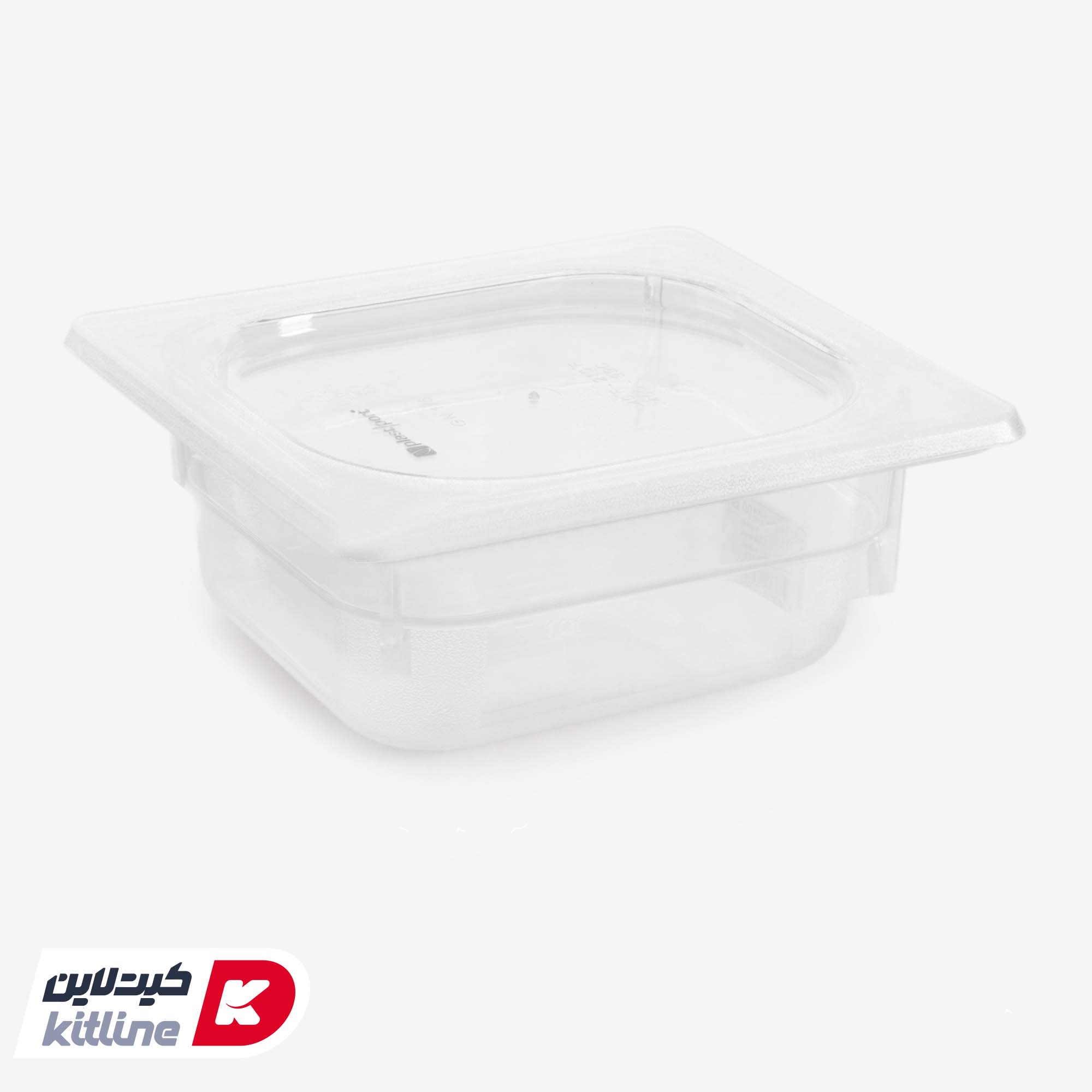 بن ماری ۱/۶ پلی کربنات عمق ۶/۵ شفاف به همراه درب