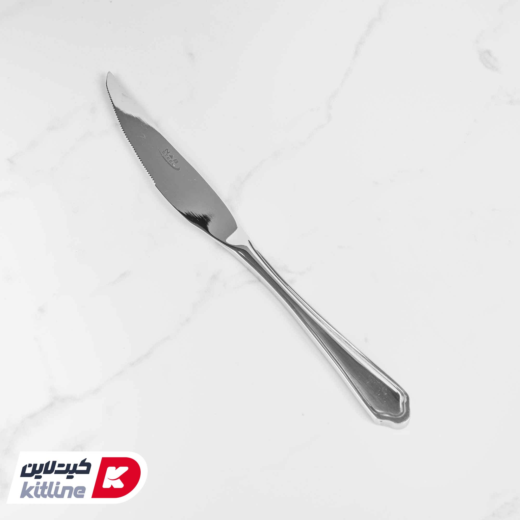 کارد سرو استیک ناب استیل مدل ونیز