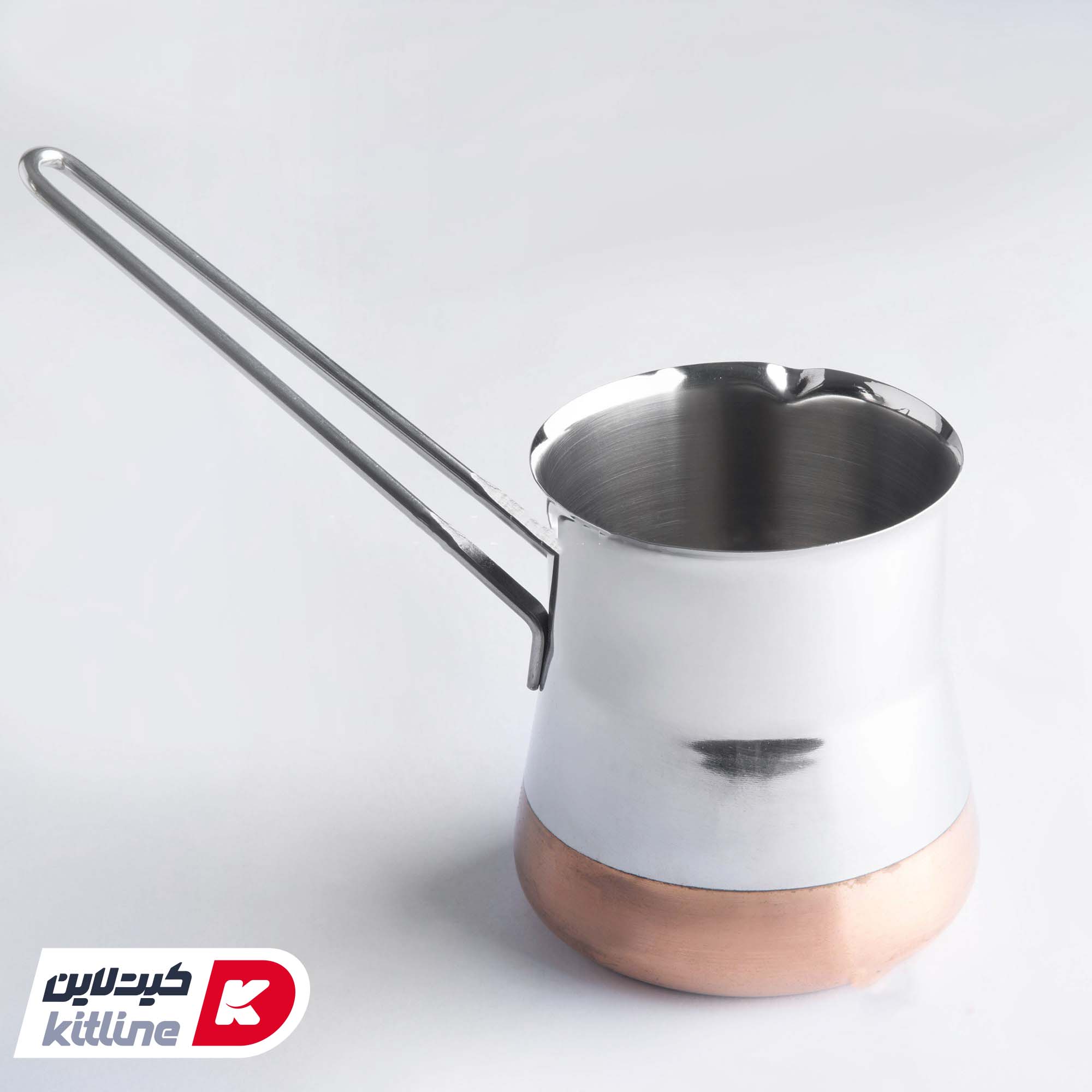 قهوه جوش (جذوه ترک) مسی ۷۰۰ میلیلیتری - تصویر 3