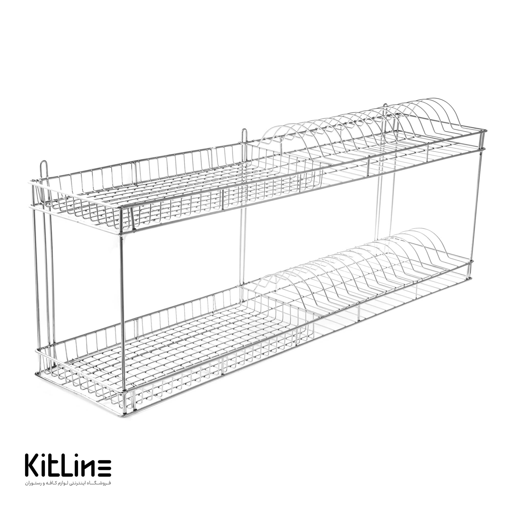 آبچکان ديواری دو طبقه تمام استيل ۳۰×۱۲۰