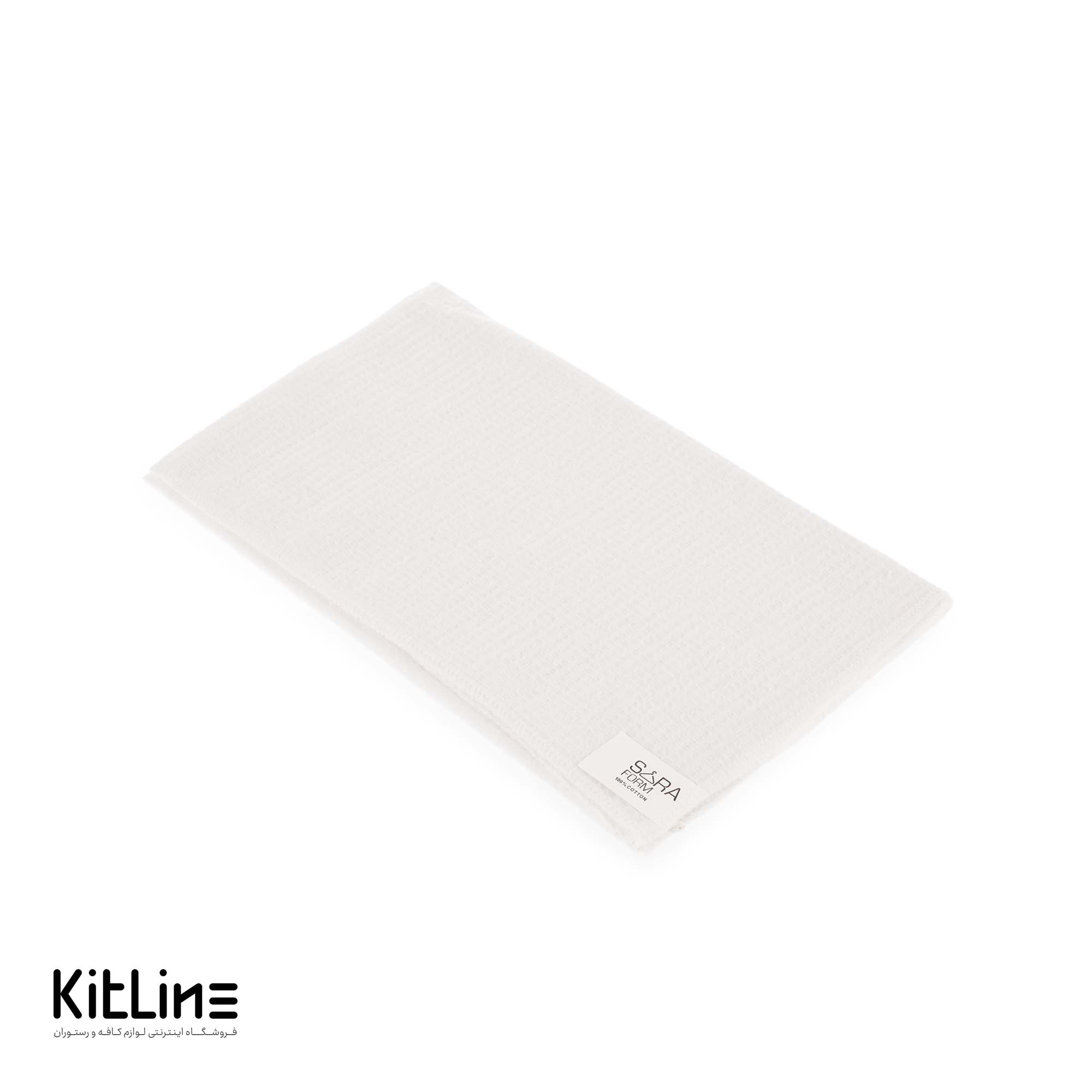 دستمال آبگیری سفید لونه زنبوری ۳ عددی