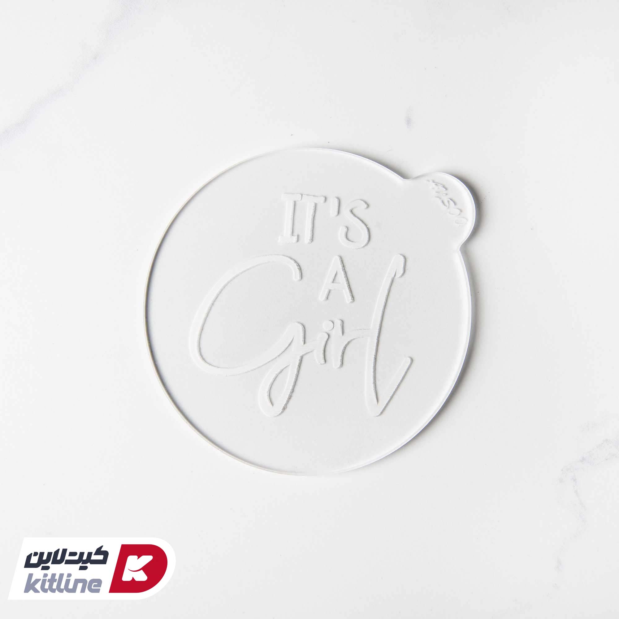 استامپ برجسته تزیین فوندانت طرح دختر