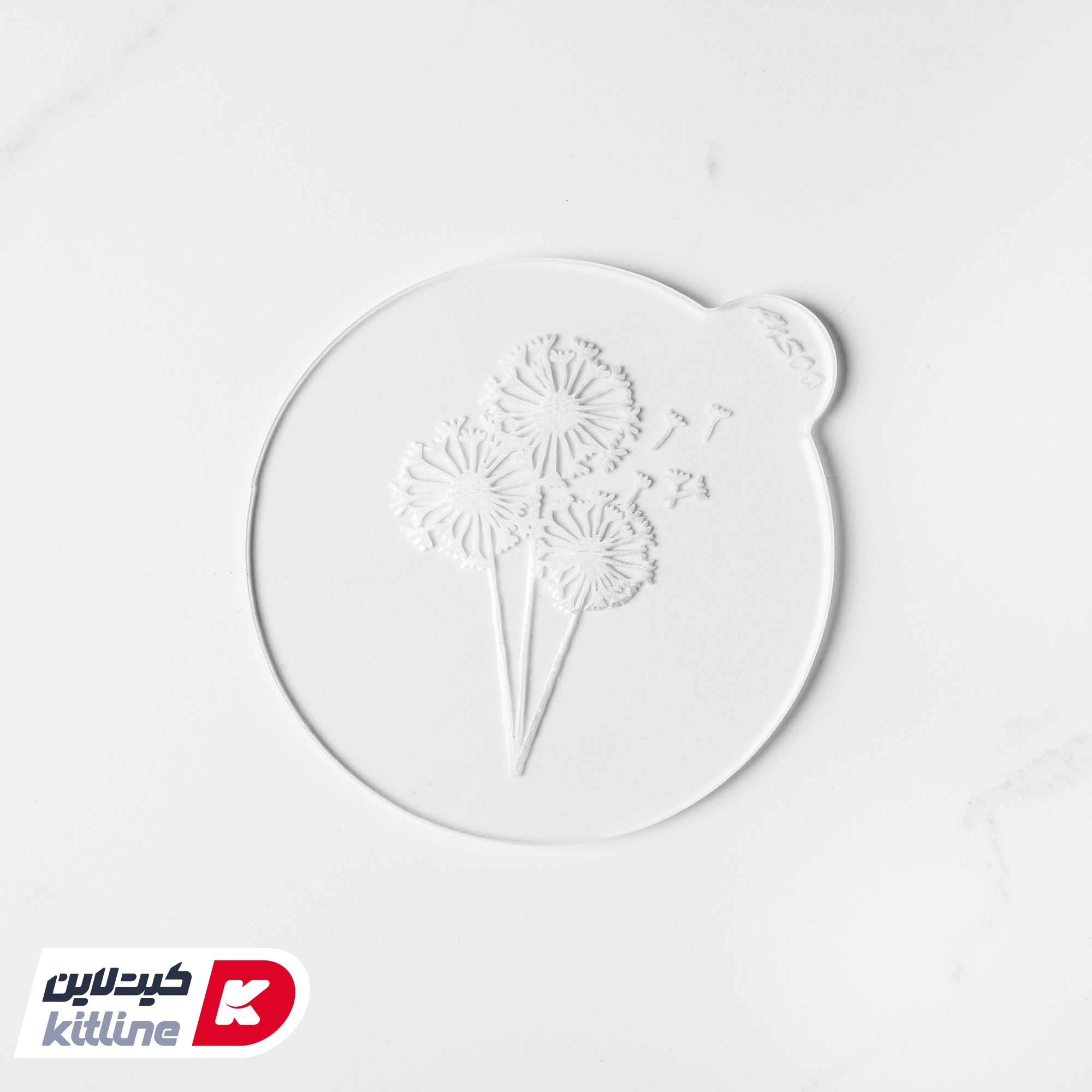 استامپ برجسته تزیین فوندانت طرح قاصدک