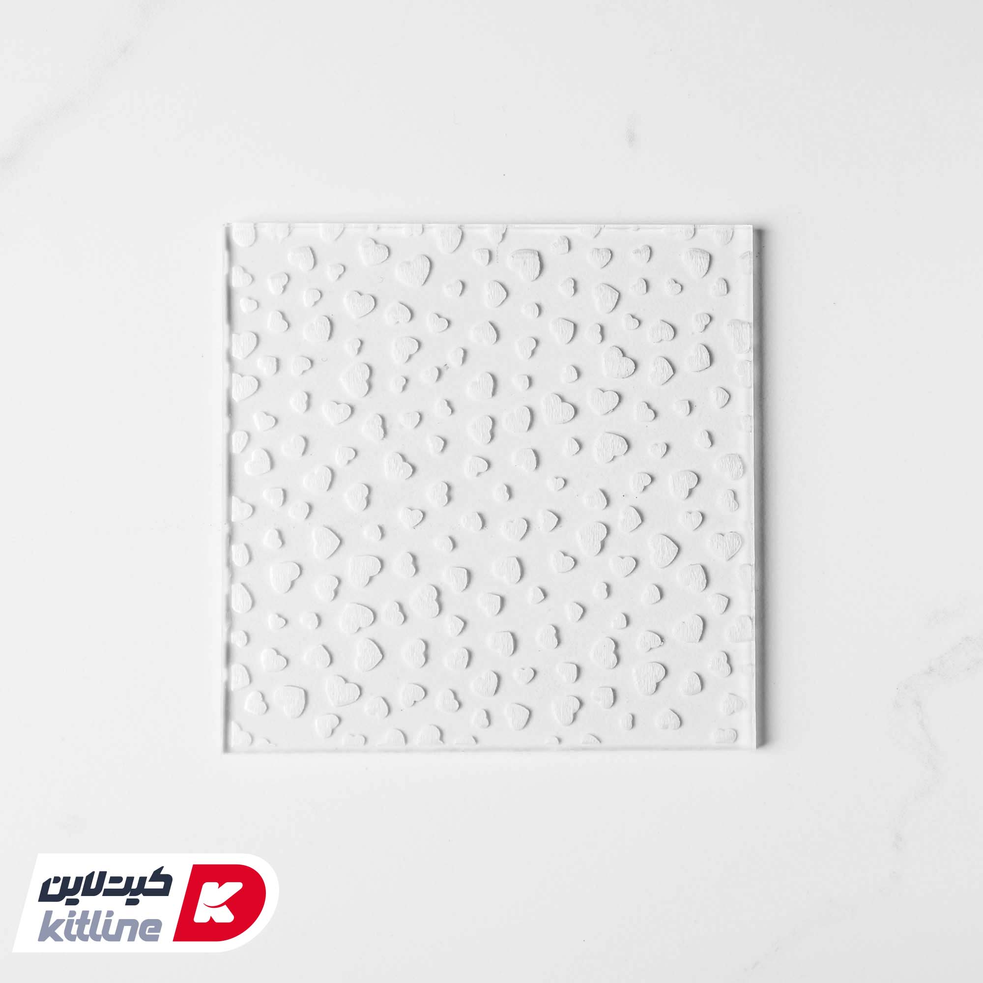 استامپ برجسته تزیین فوندانت طرح قلب ریز