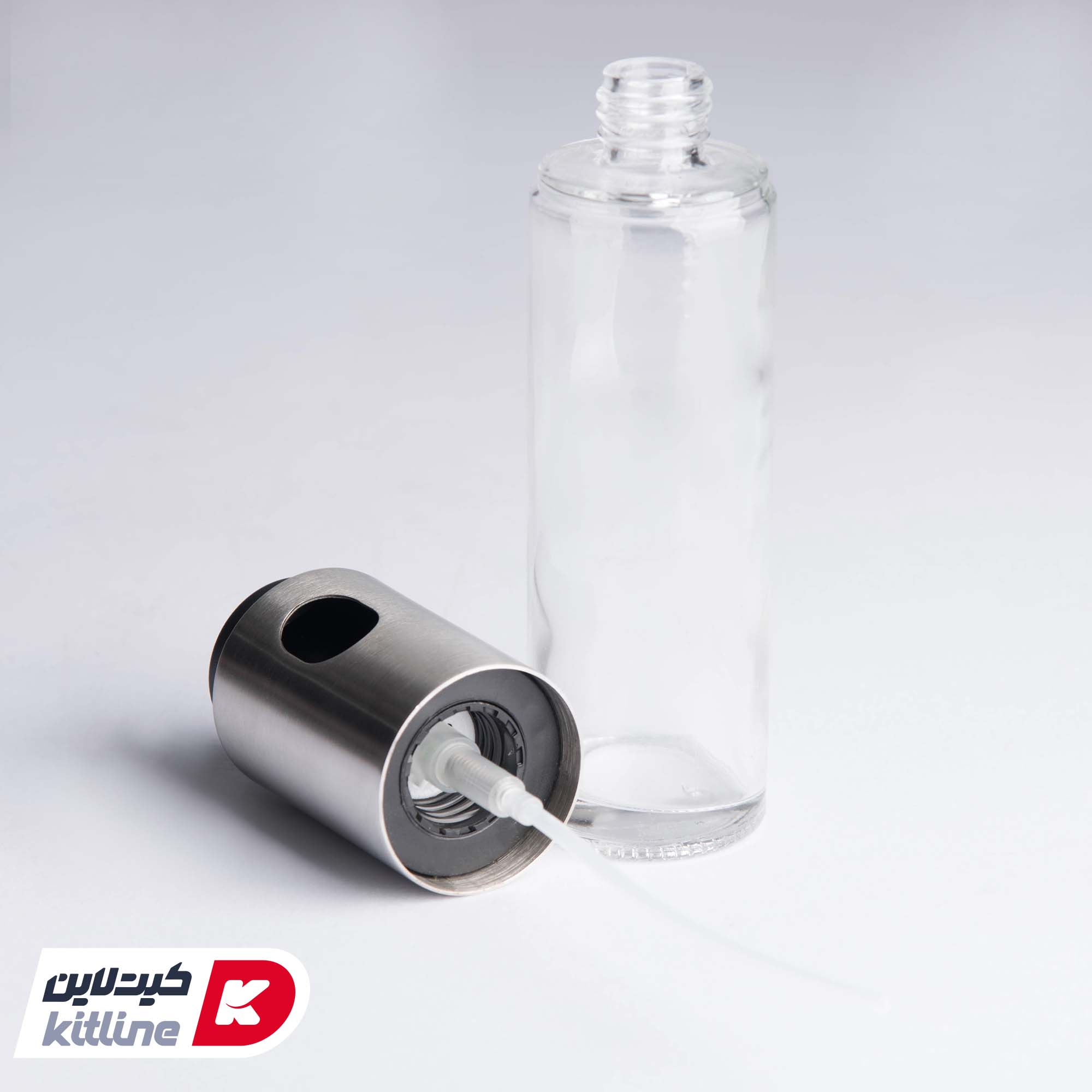 اسپری روغن و سرکه شیشه ای ۱۸ سانتیمتری - تصویر 3