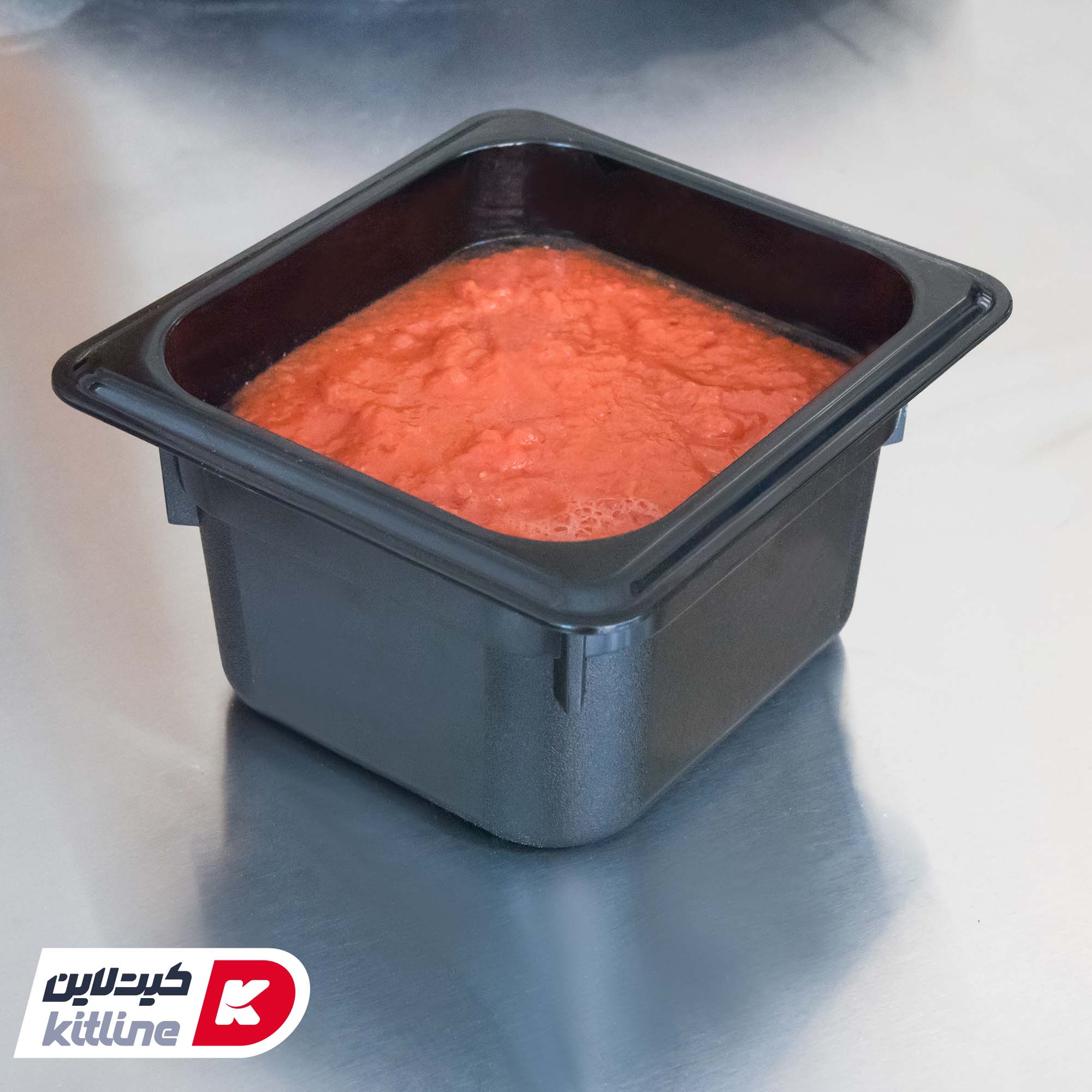 بن ماری ۱/۶ پلی کربنات عمق ۱۰ مشکی به همراه درب - تصویر 4