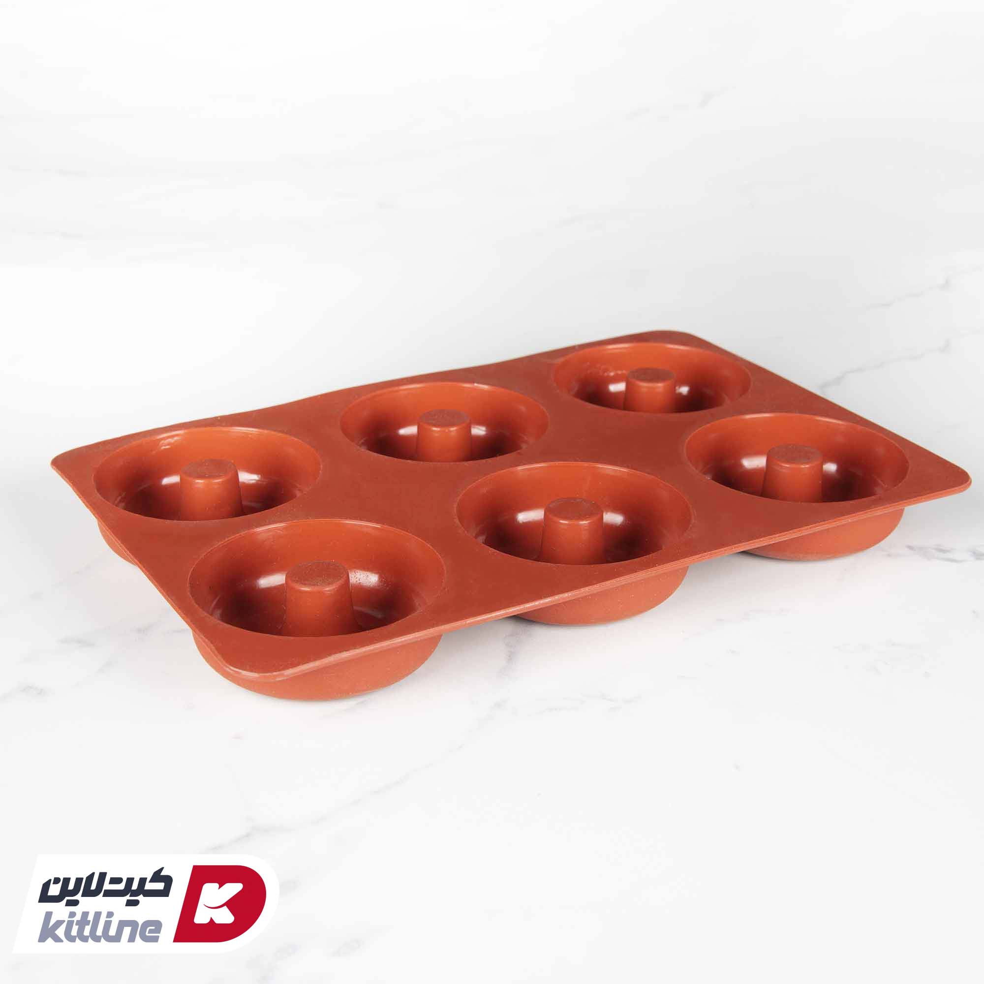 قالب دونات ۶ خانه سیلیکونی